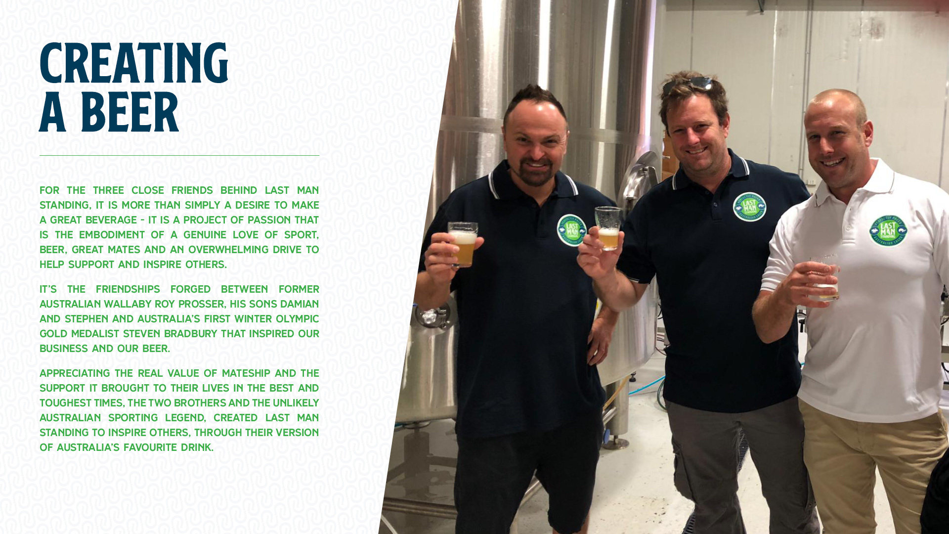 Creativity isn't an occupation...It's a Preoccupation Last Man