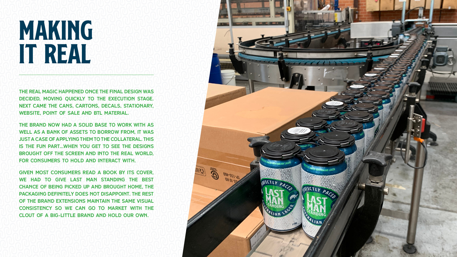 Creativity isn't an occupation...It's a Preoccupation Last Man