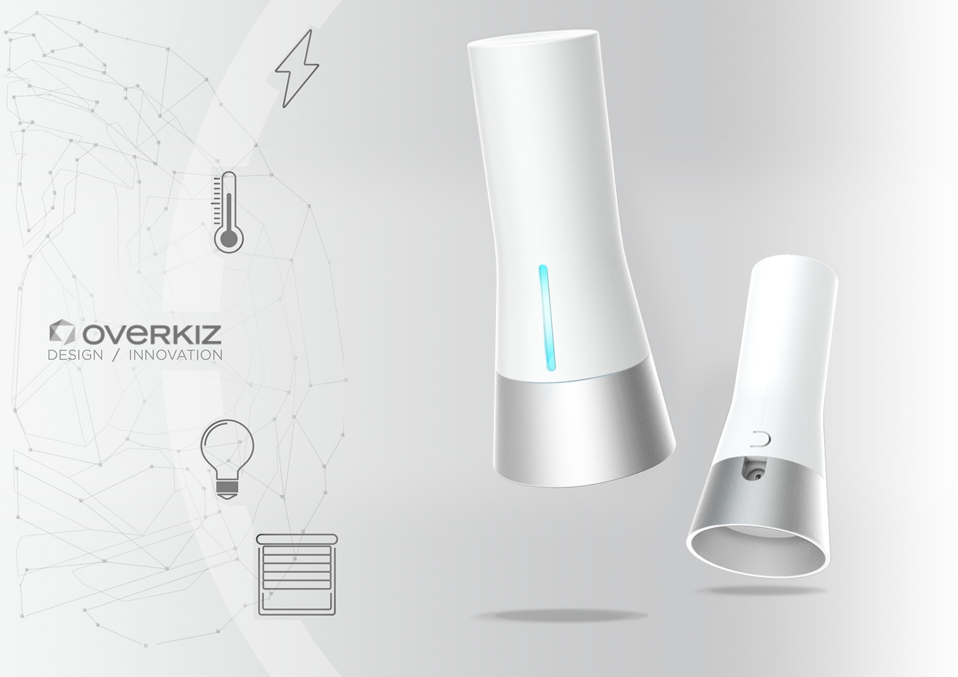 Design produit maison connectée Smartkiz Box