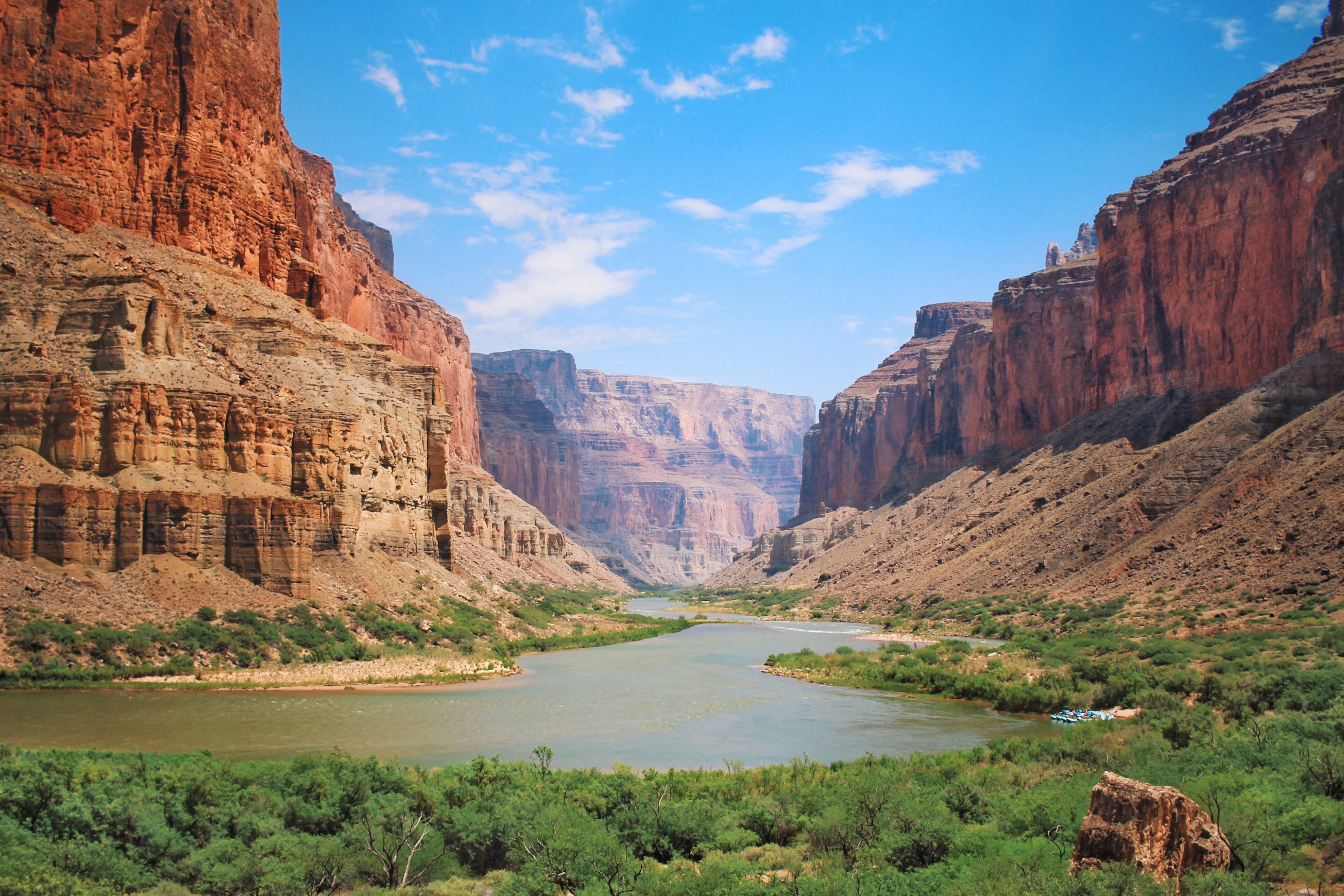 Grand Canyon National Park, View from Nankoweap Granaries