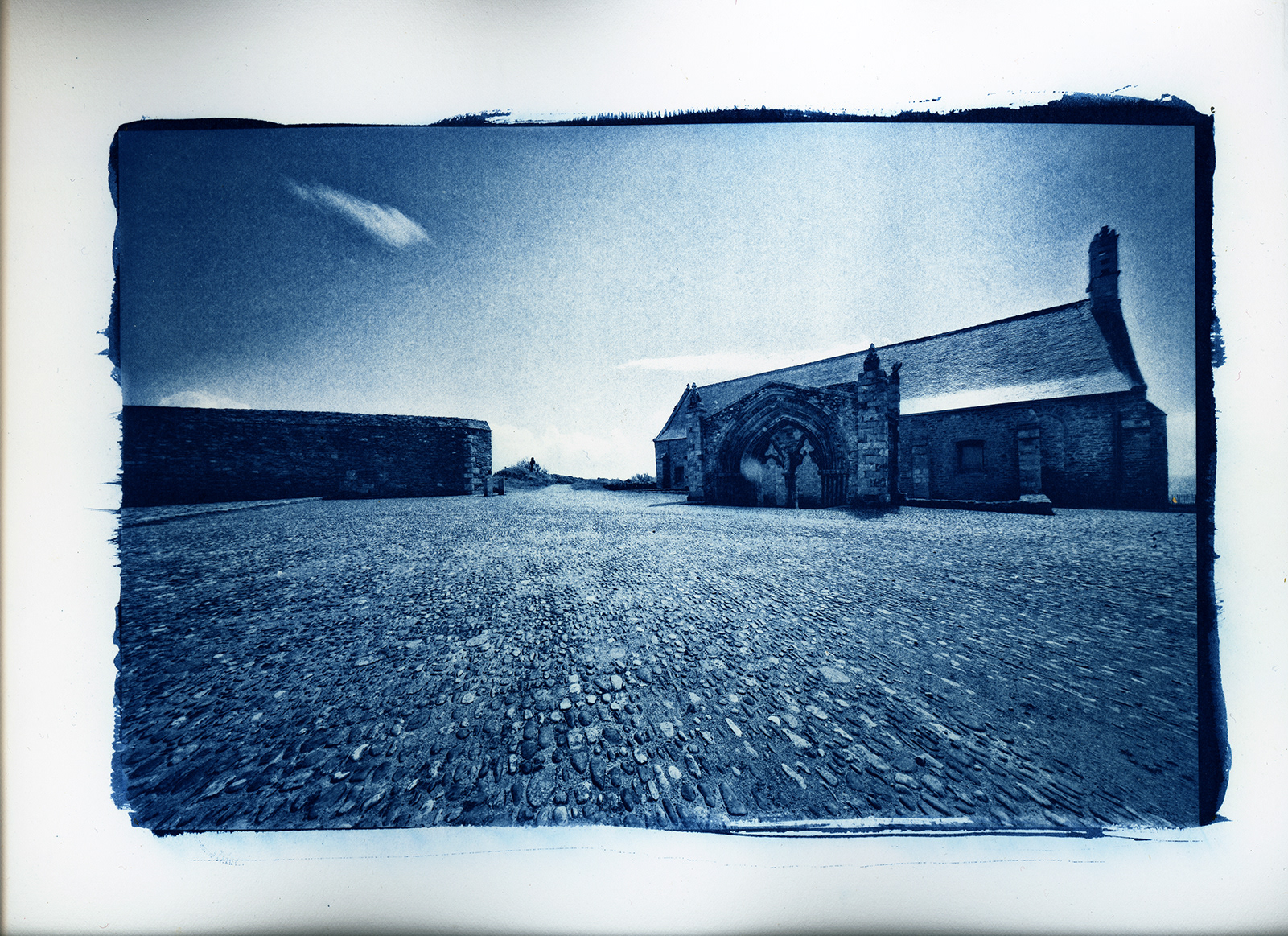 Chapel St. Mathieux - Cyanotypie