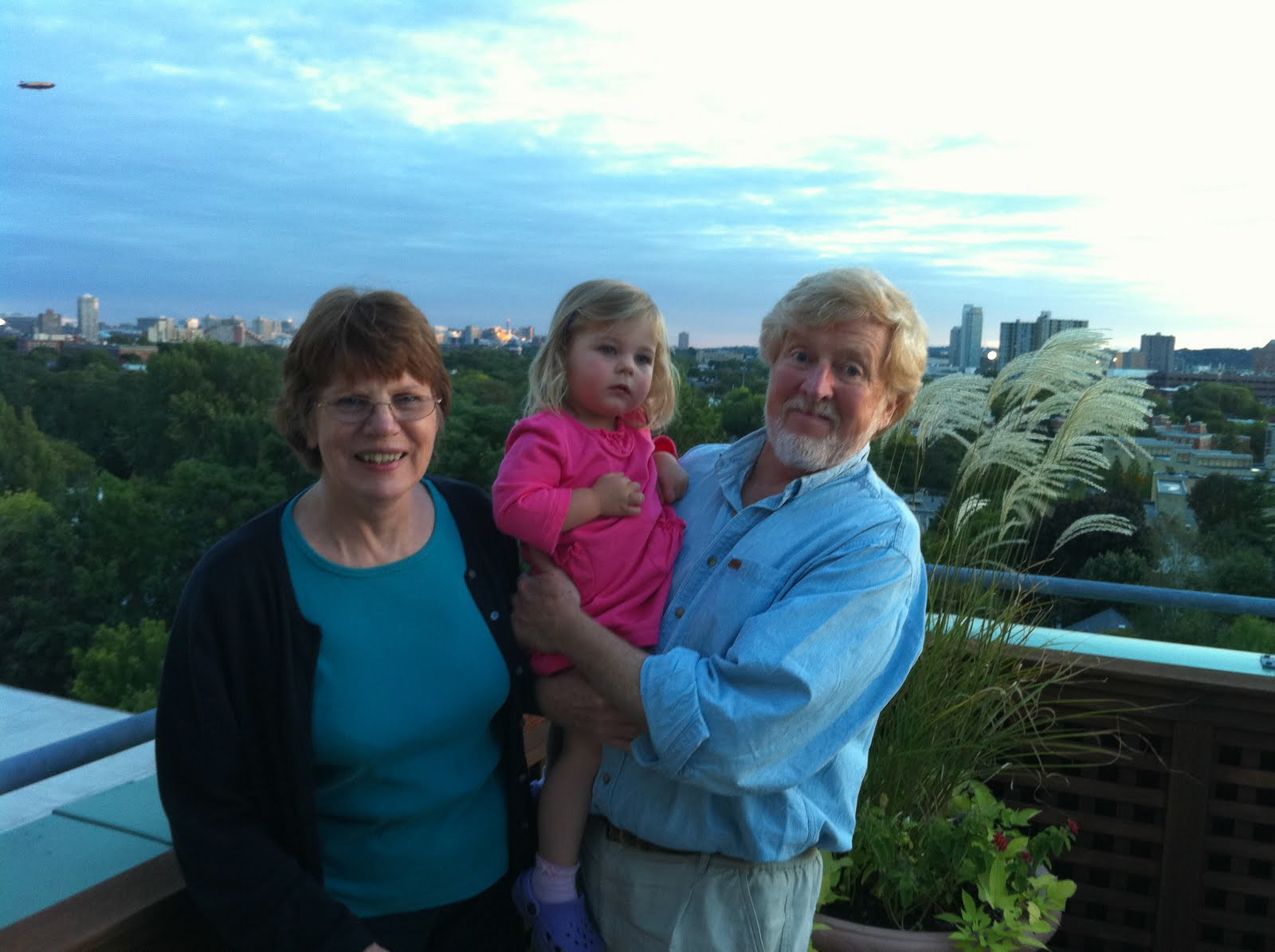 Sept 18 - Sunset with Grandma and Grandpa