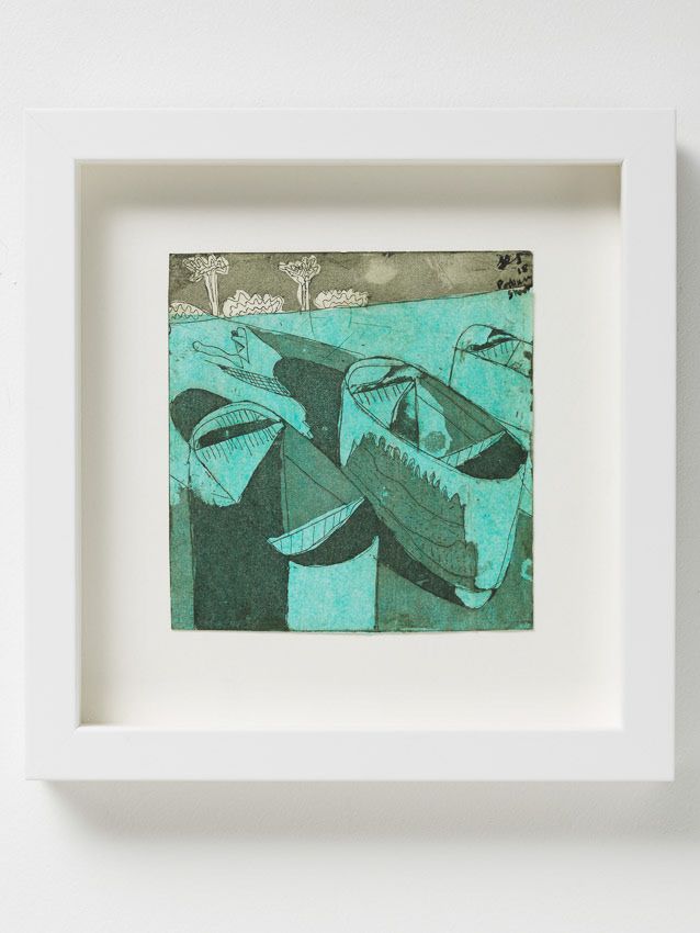 The Longest Shadow (Bauhaus Green)
