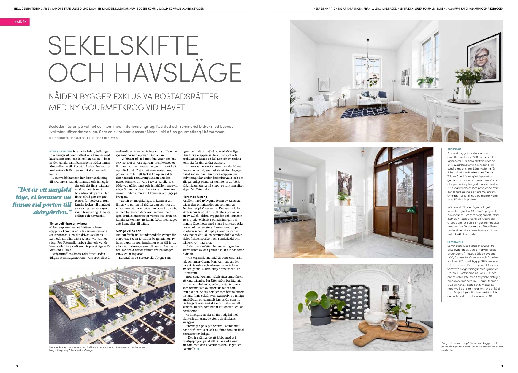 Tidningsbilaga: Välkommen hem Luleå (Crossmedia Communication)