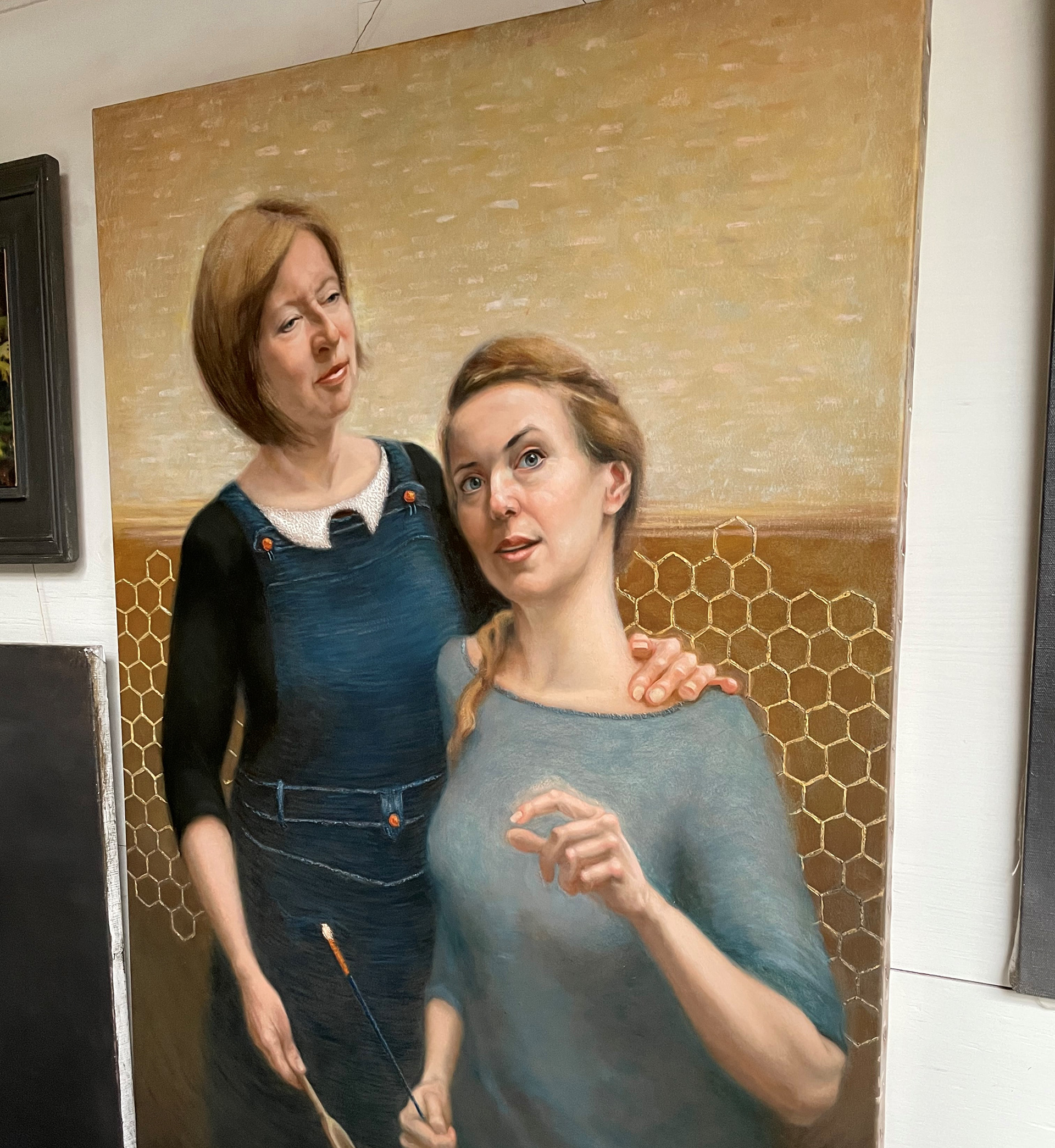 Still to work on the expressions... back to the wall for a while