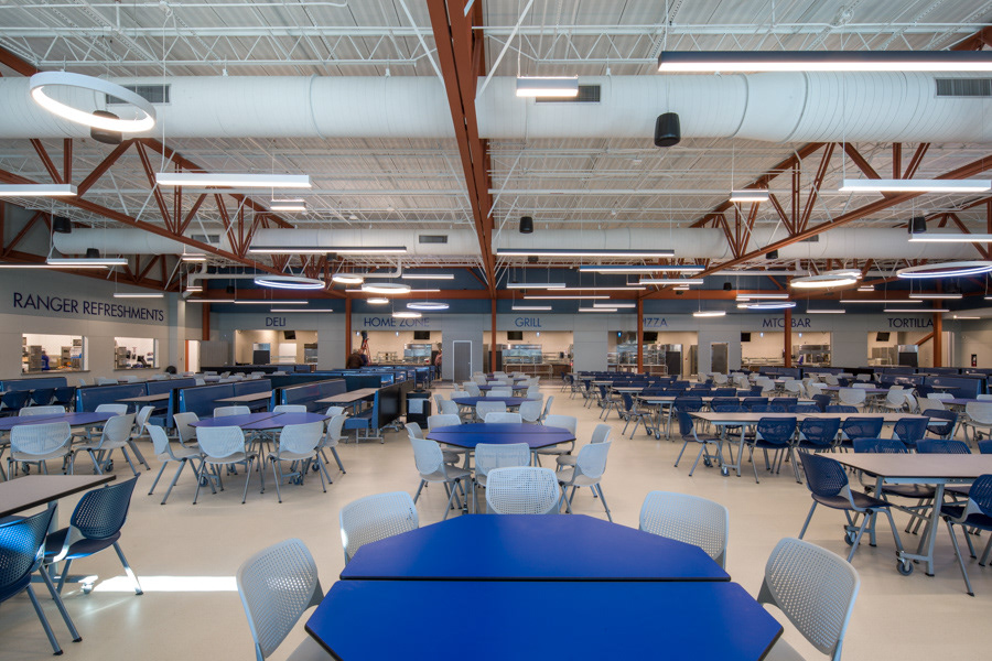 Mark Johnson Photography Inc Sterling High School Cafeteria, Baytown