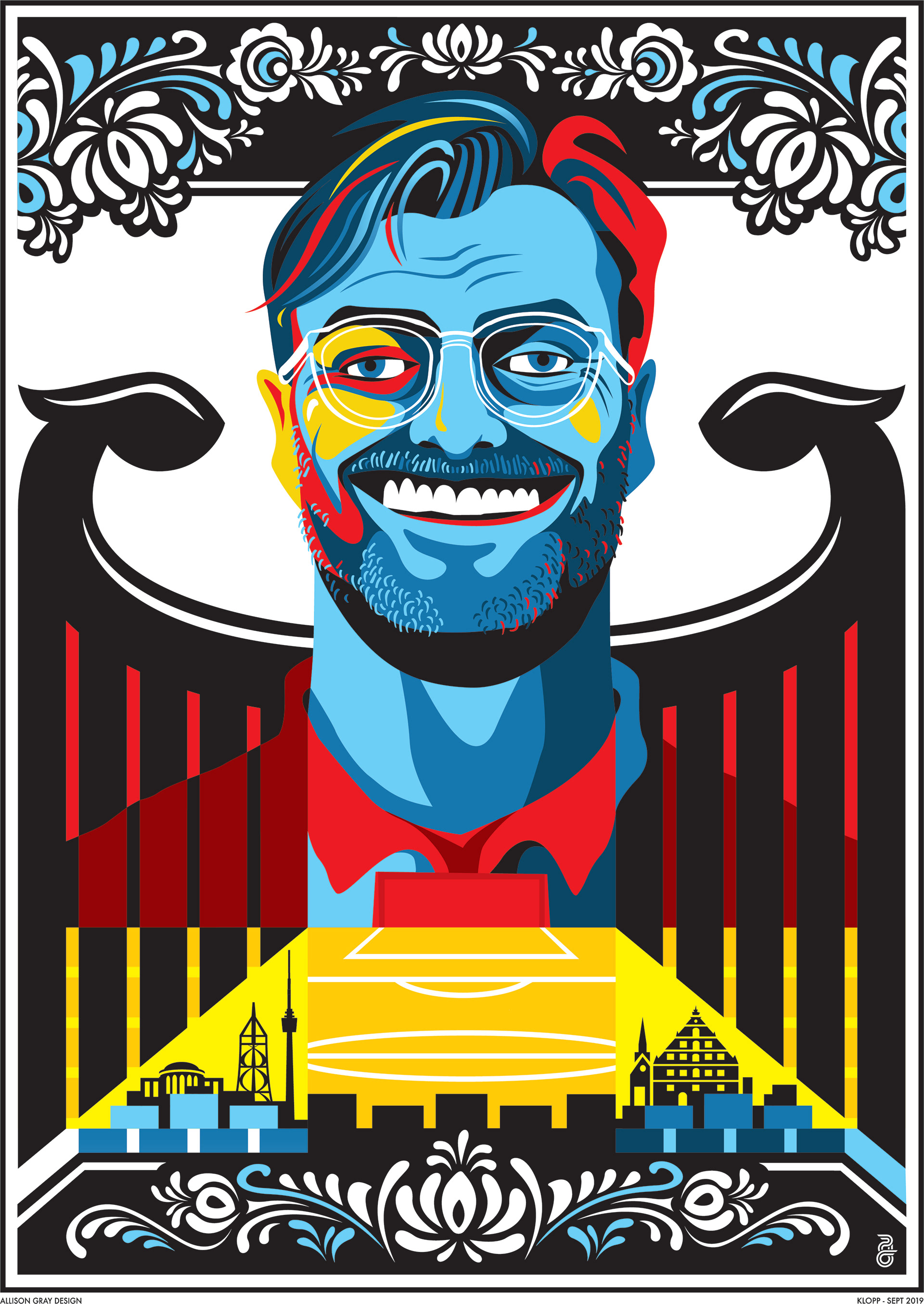 This is my design submission for the Euro 2020 contest.