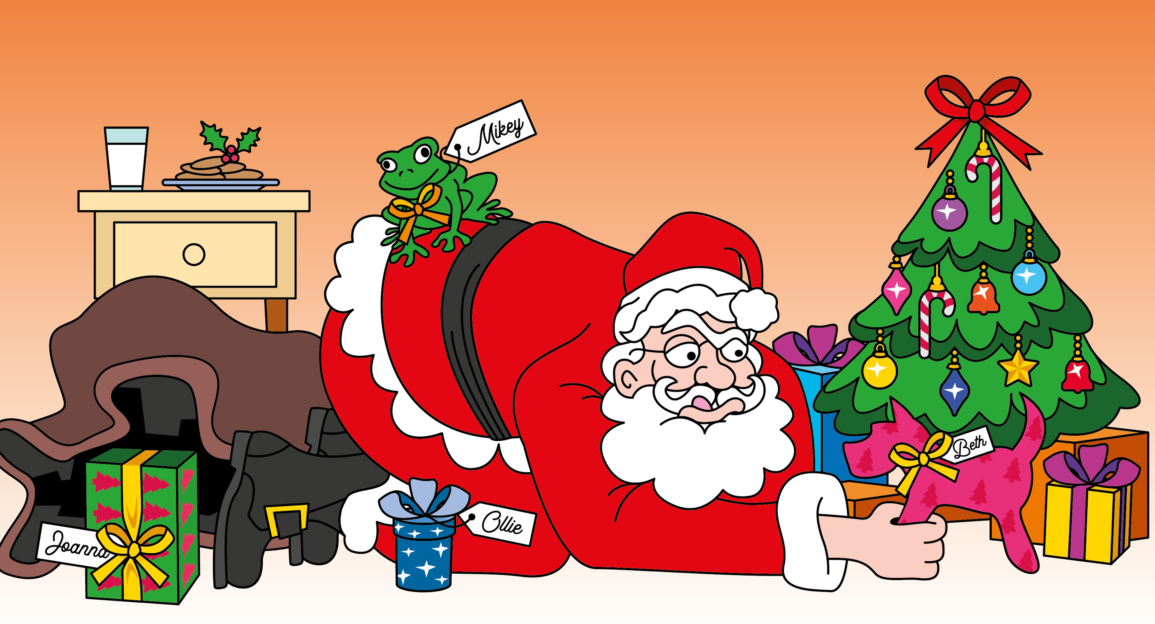 Page from one of the books I was commissioned to illustrate for KnowEscape.