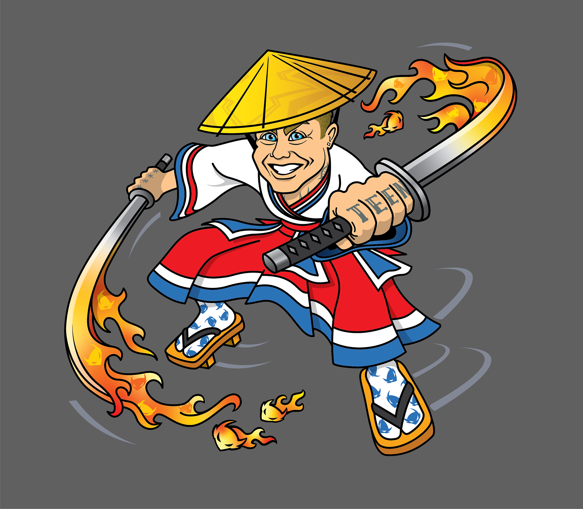 Honda Fireblade illustration, 2020