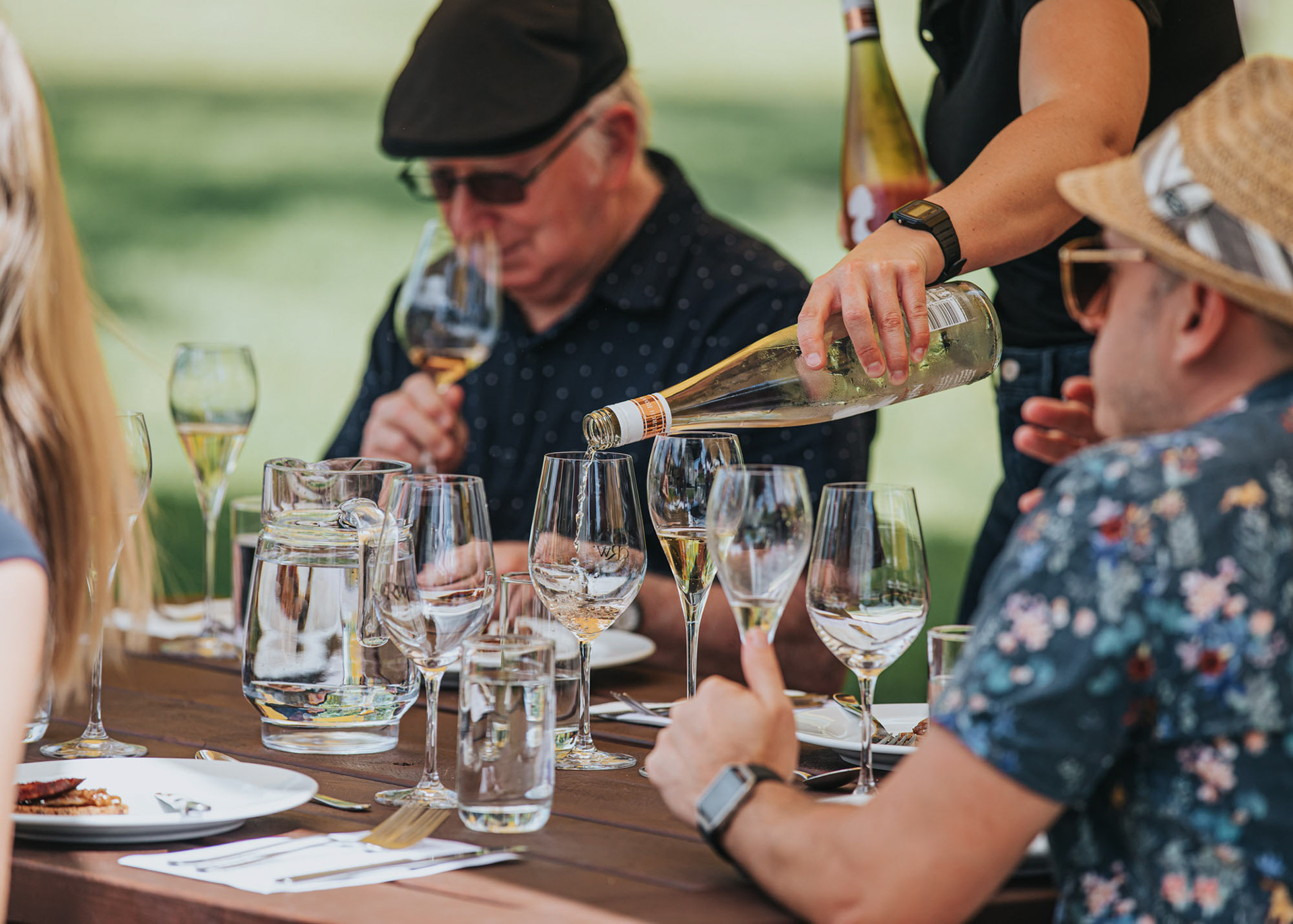 Wine tastings and wine matching