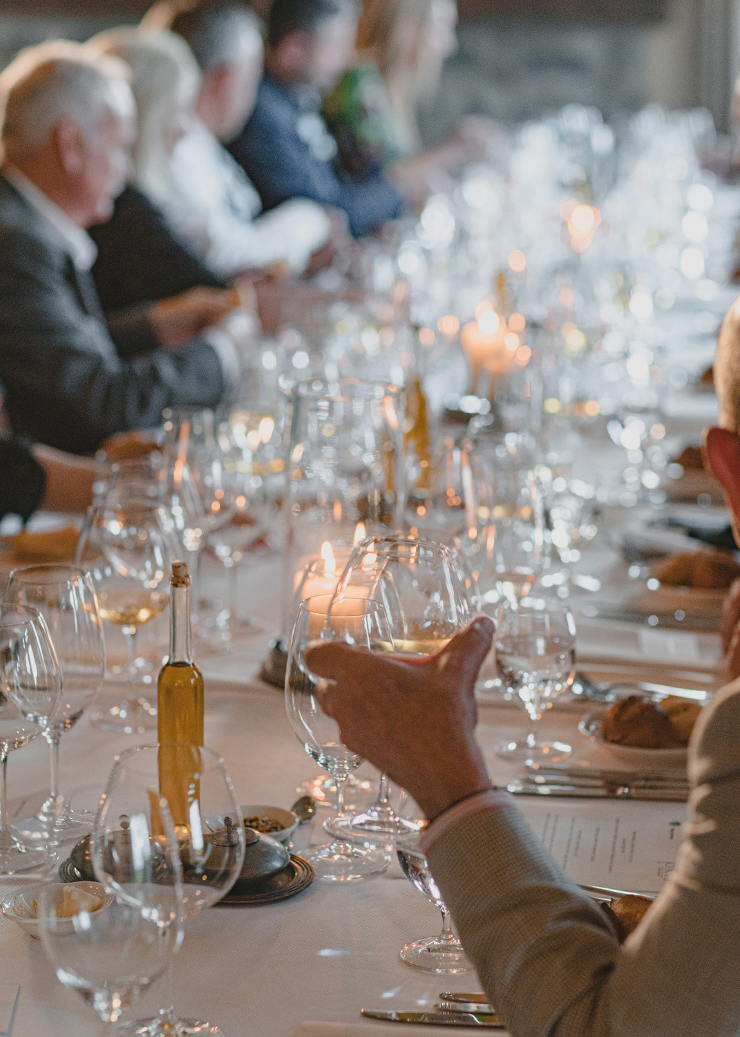 Wine tasting at Cape Kidnappers Lodge F.A.W.C event