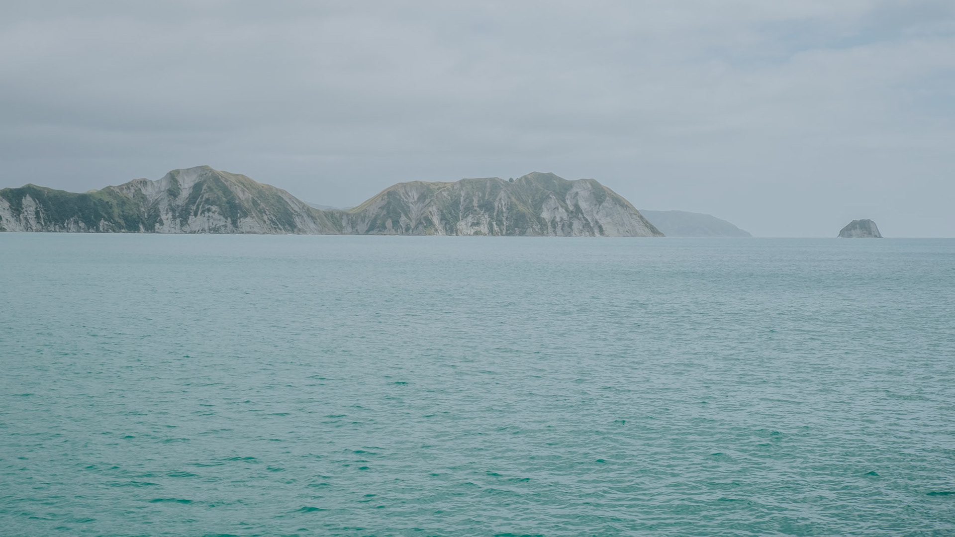 View across Tolaga Bay, the East Cape
