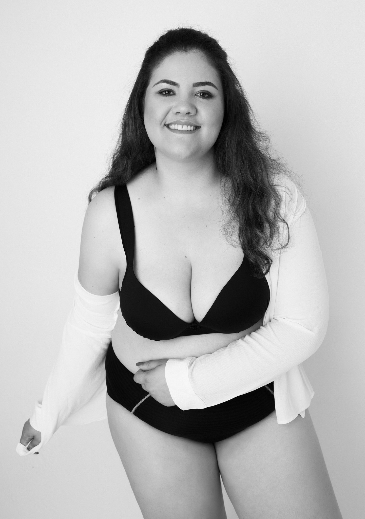 Ensaio fotográfico feminino em estúdio em Videira/SC