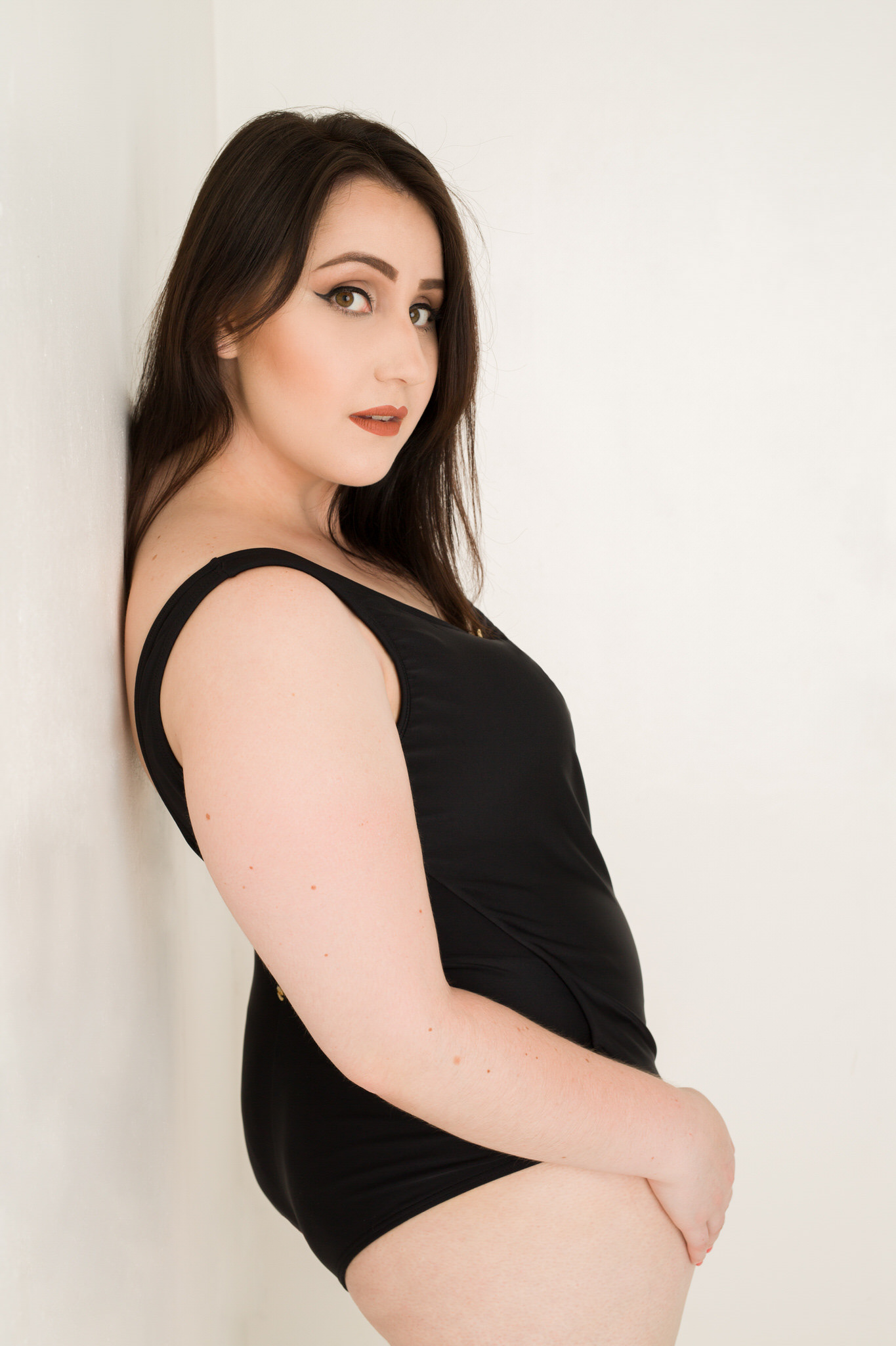 Ensaio fotográfico feminino em estúdio em Videira/SC