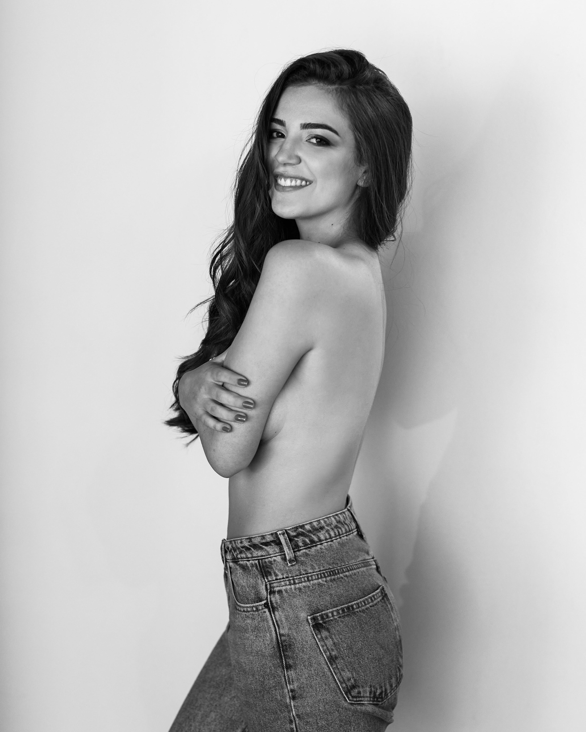 Ensaio fotográfico feminino em estúdio em Videira/SC