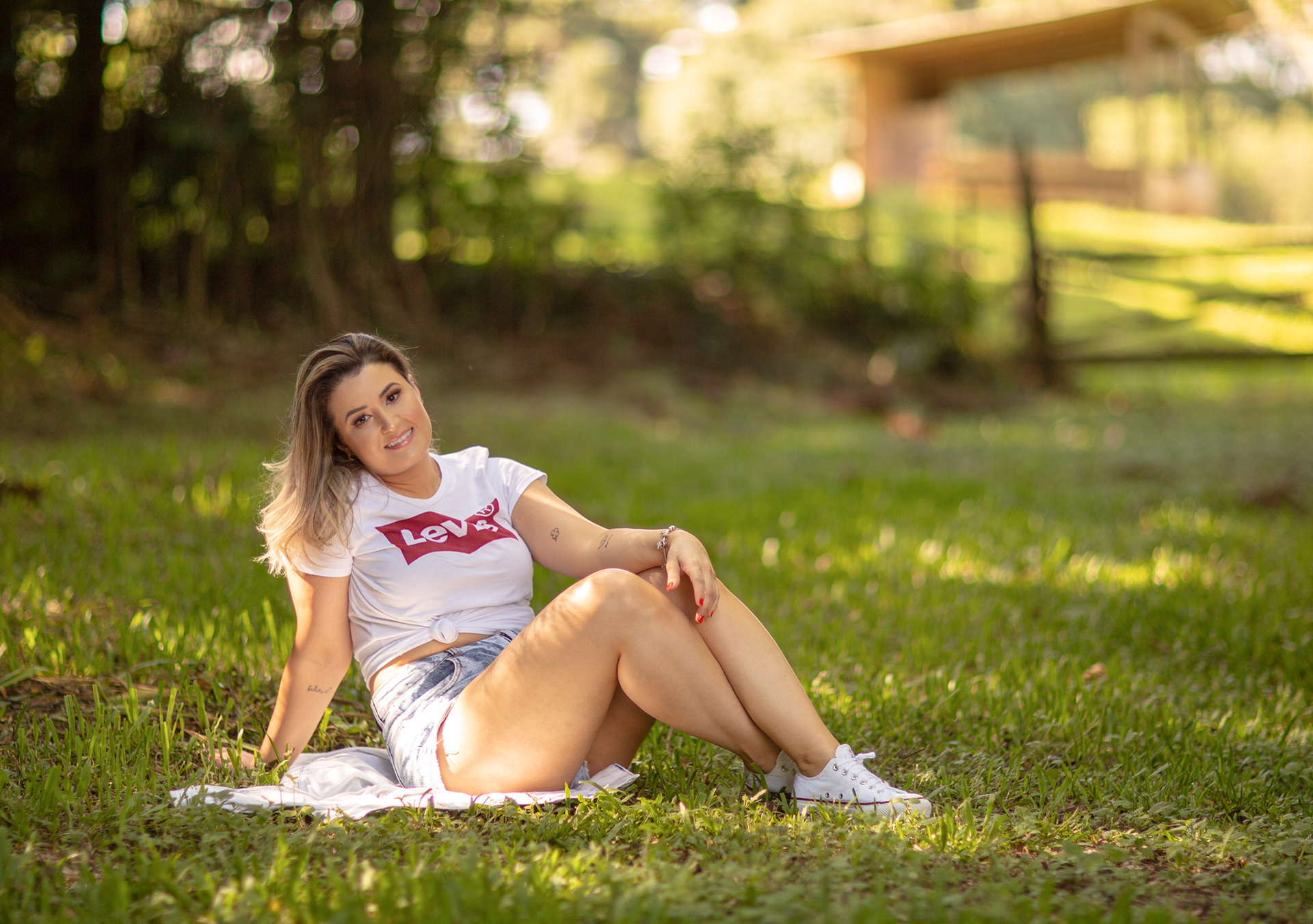 Ensaio feminino em estúdio, em Videira, Santa Catarina