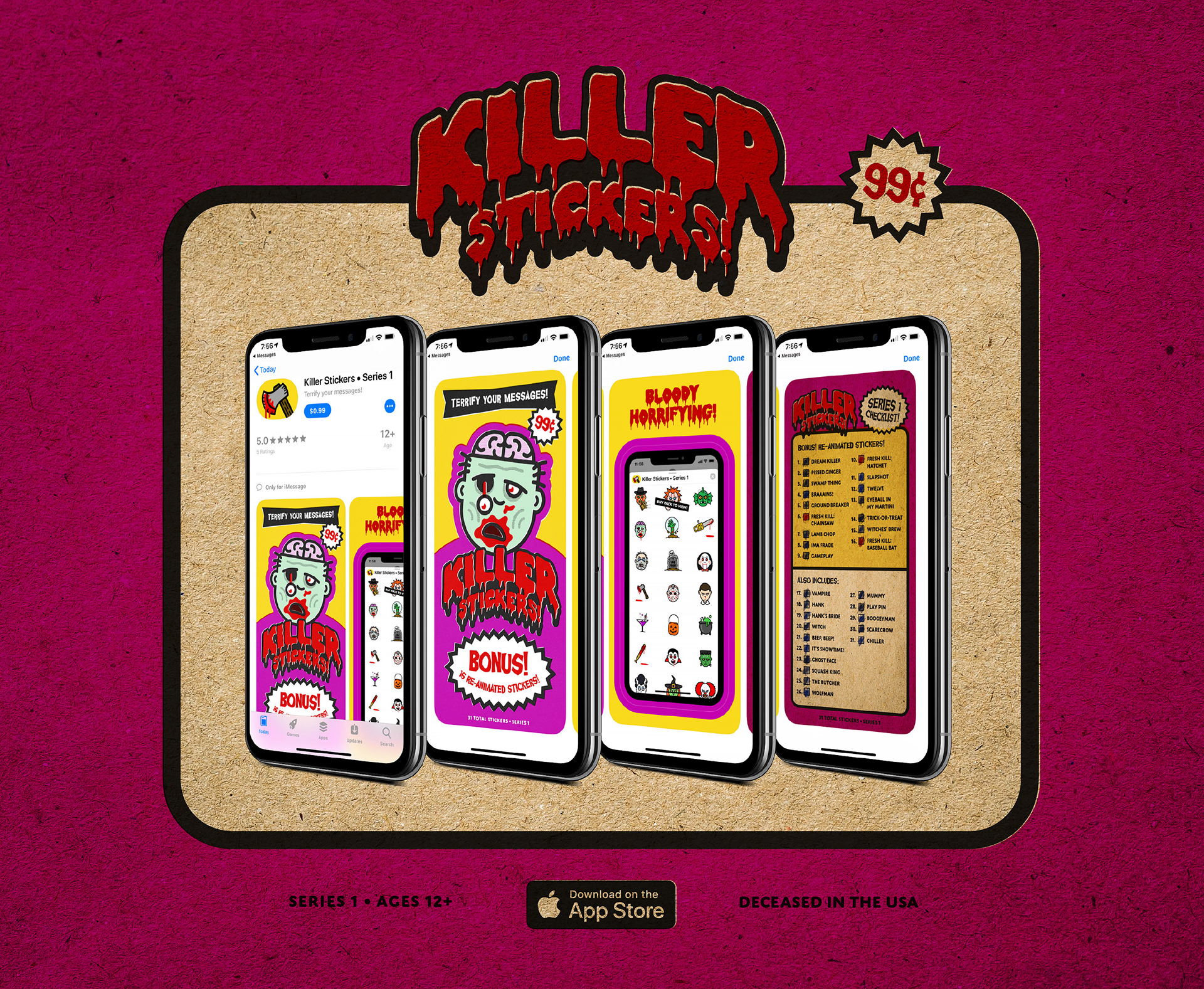 Killer Stickers for iOS