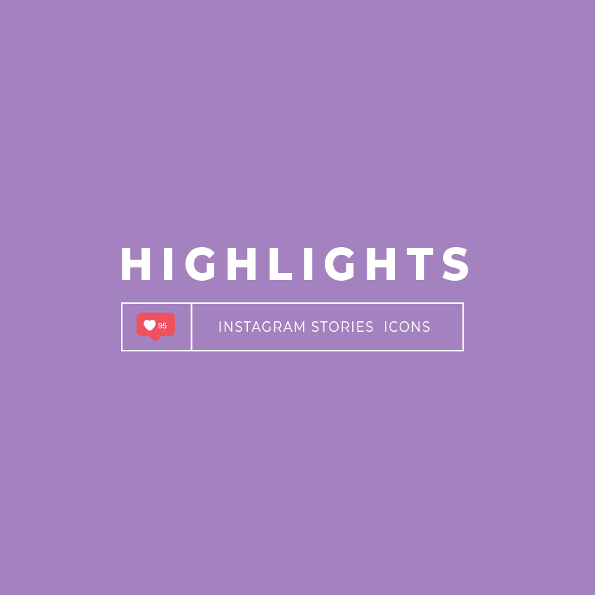 Ilustración de highlitghts stories de Instagram