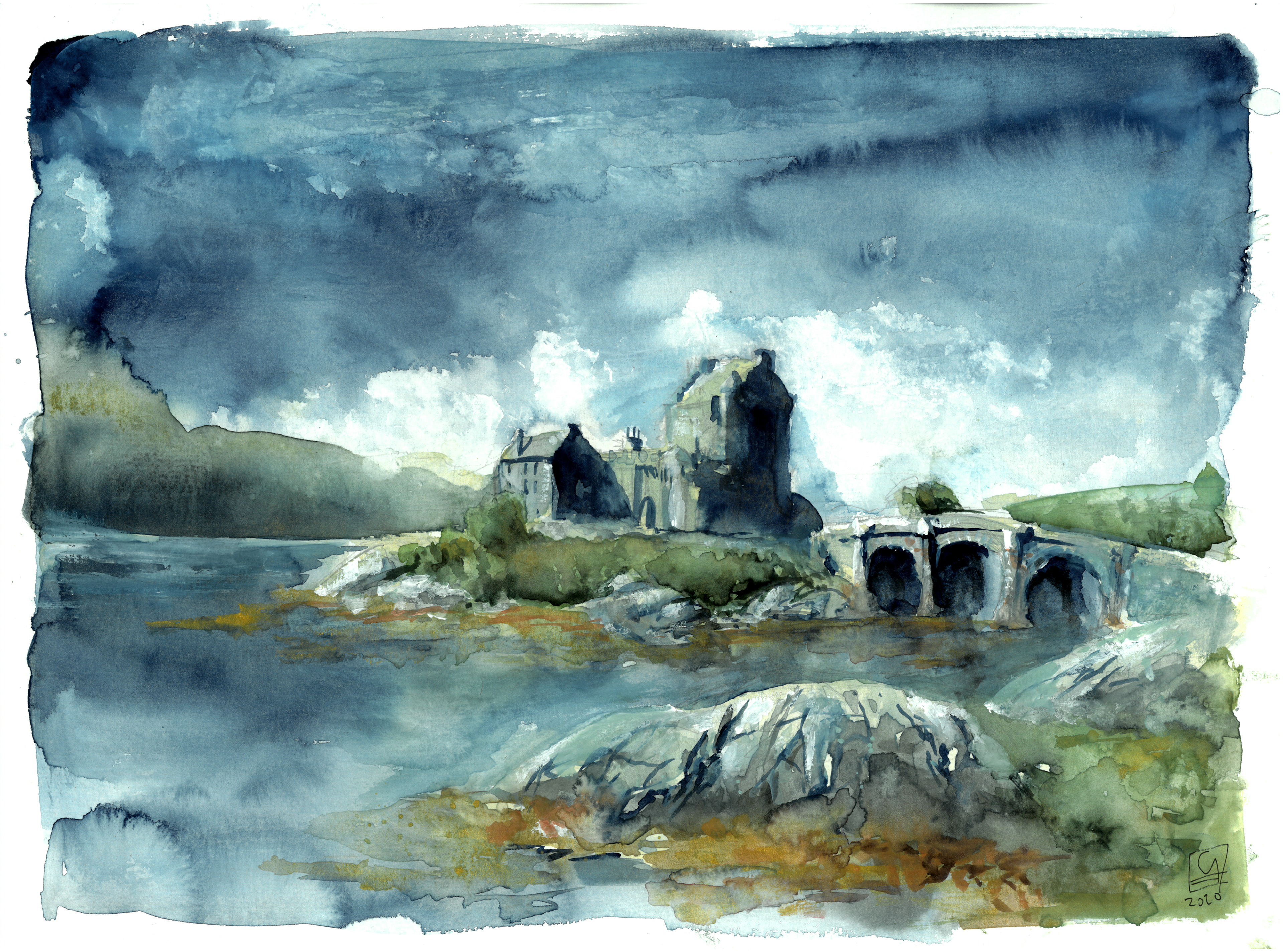 Eilean Donan Castle (40x30) 120.-