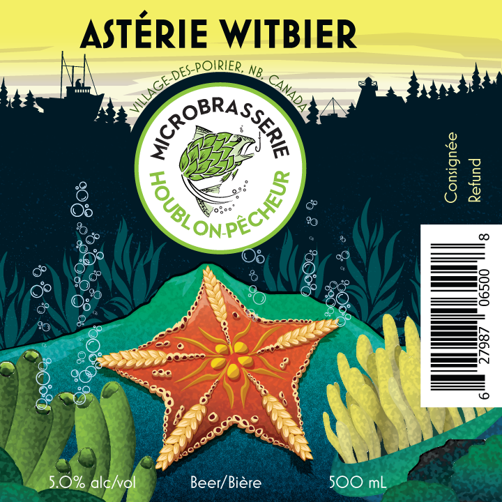 Microbrewery Beer Label