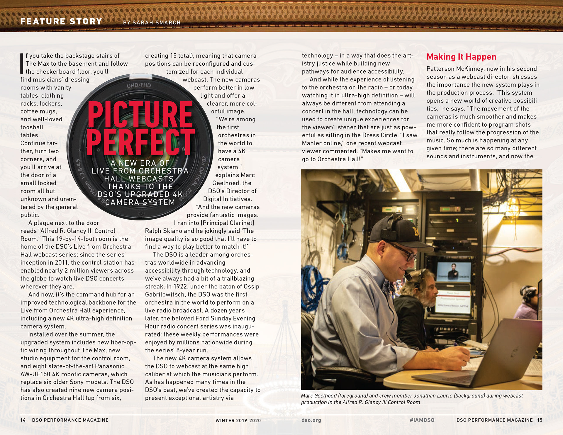 Feature Story, DSO Performance