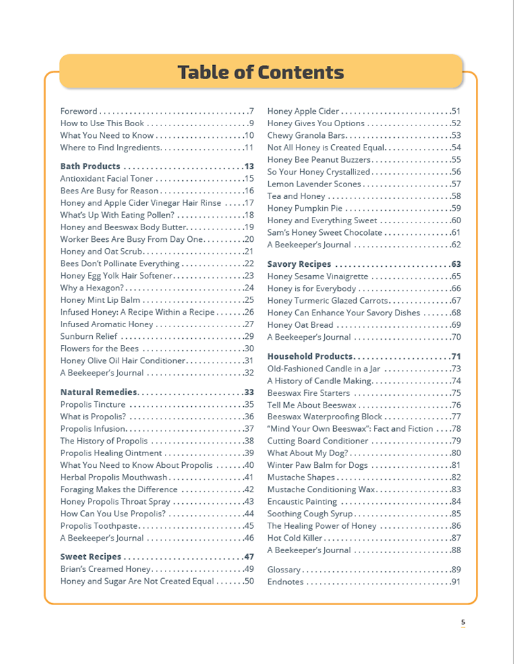 Table of Contents