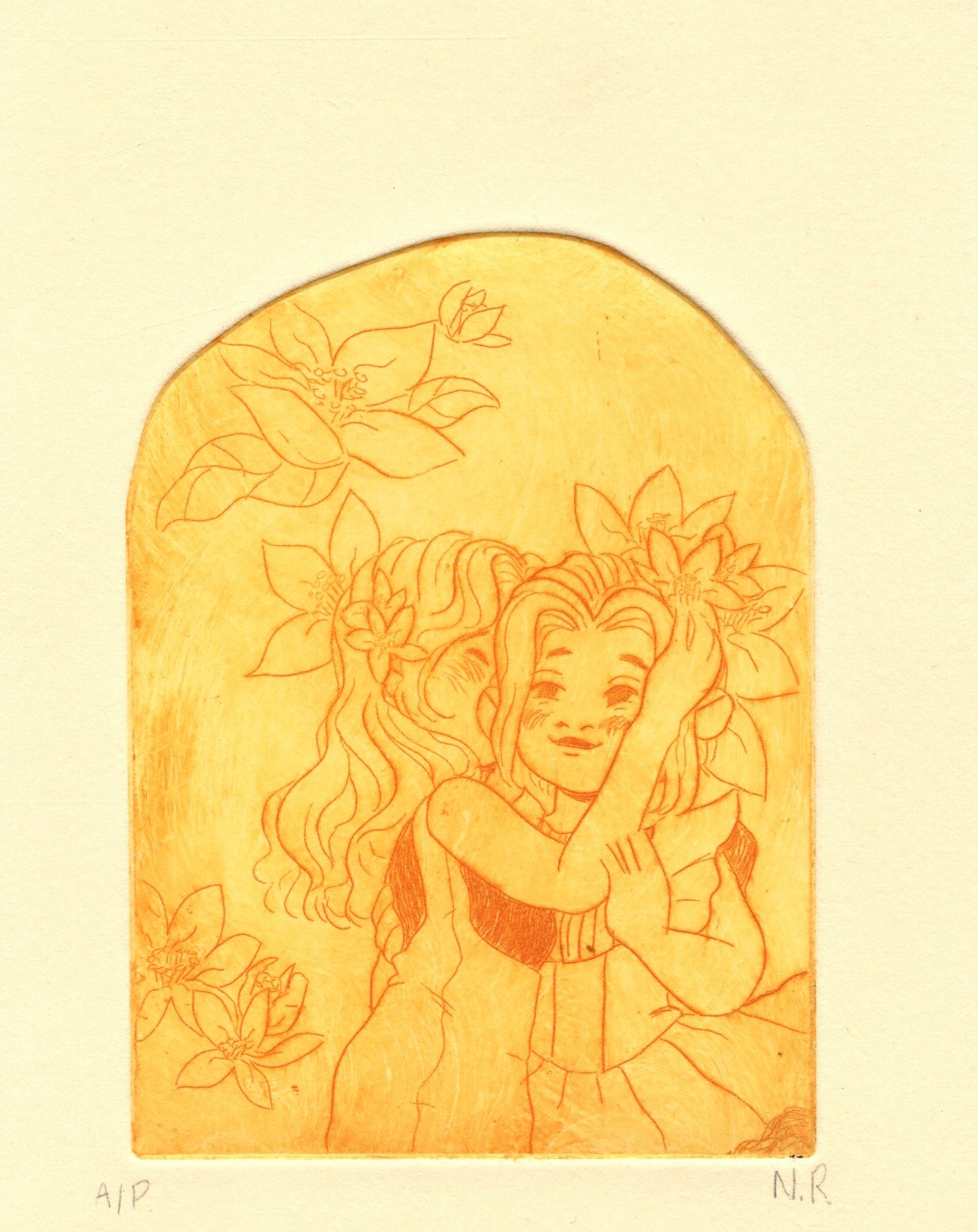 An Orange Blossoming Love