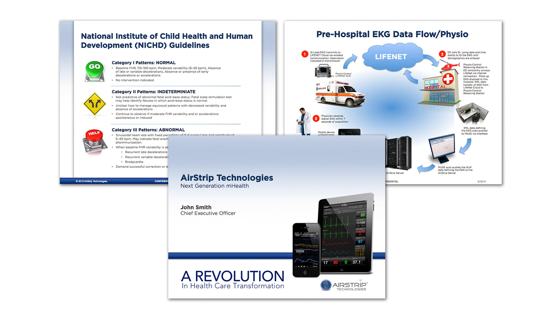 Powerpoint Presentation for Airstrip Technologies