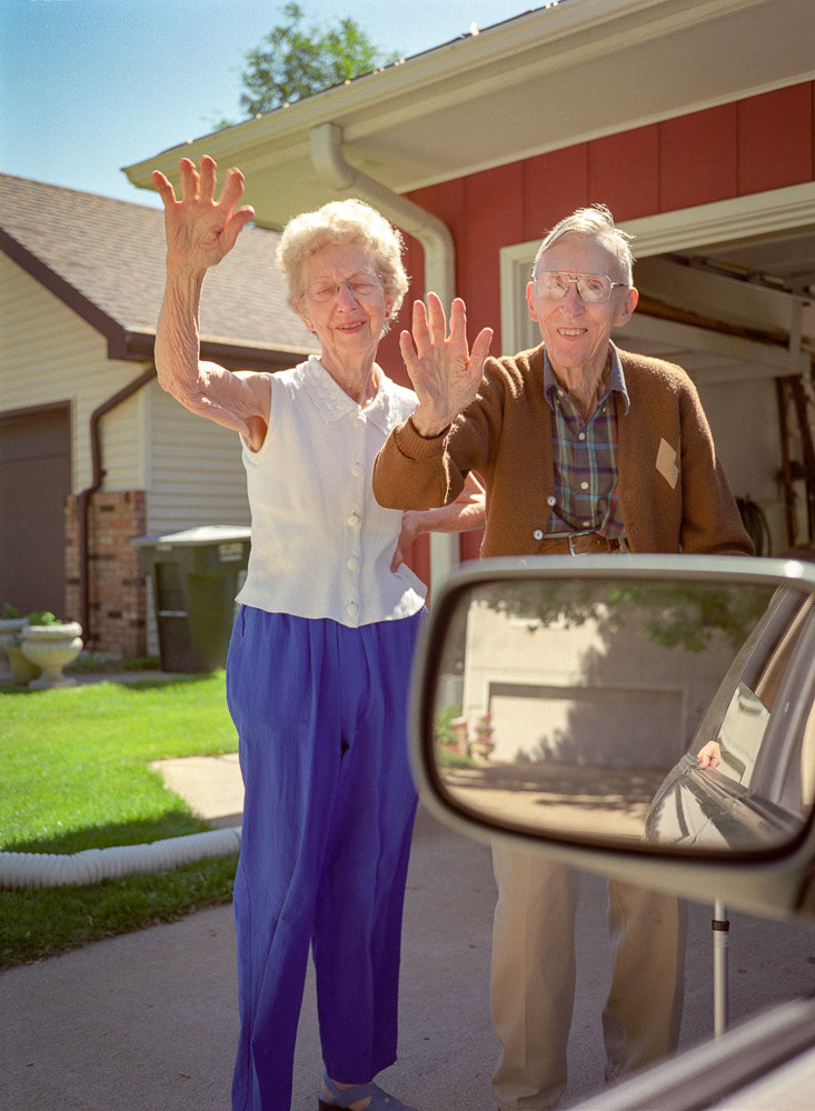 Leaving and waving, 5/2009