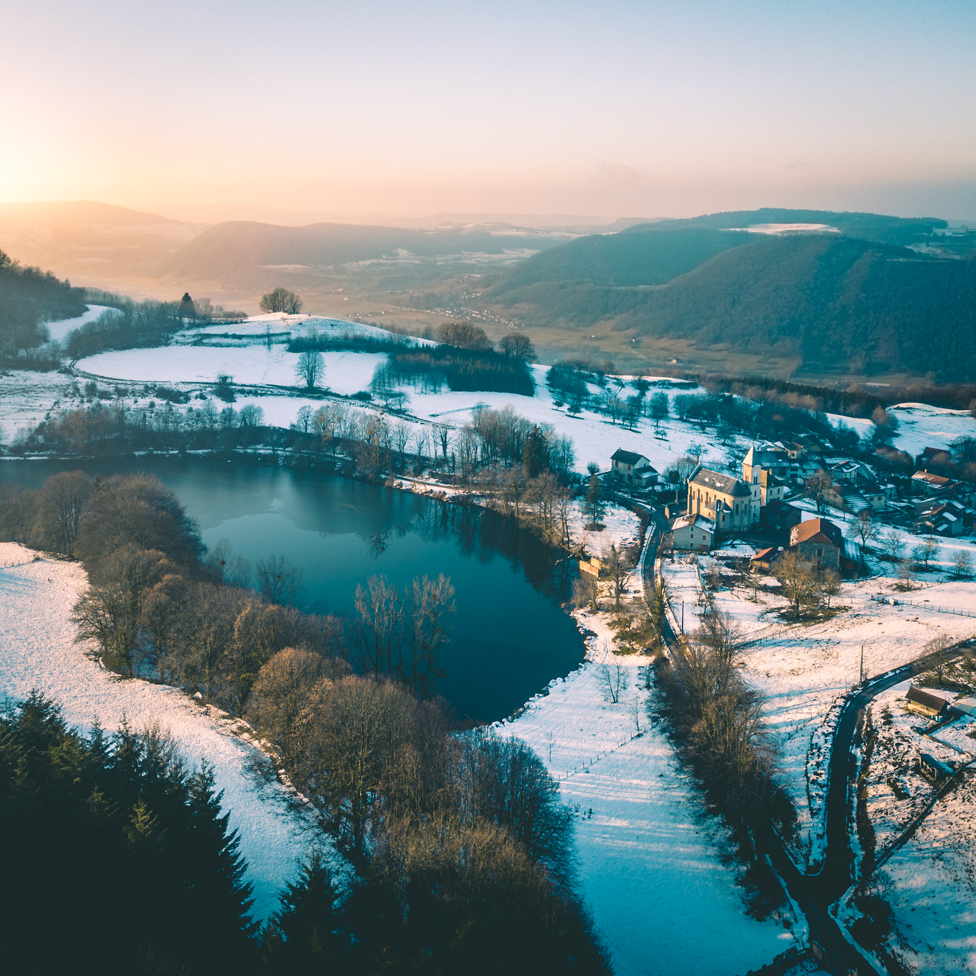 Lac de Saint Sixte, Isère