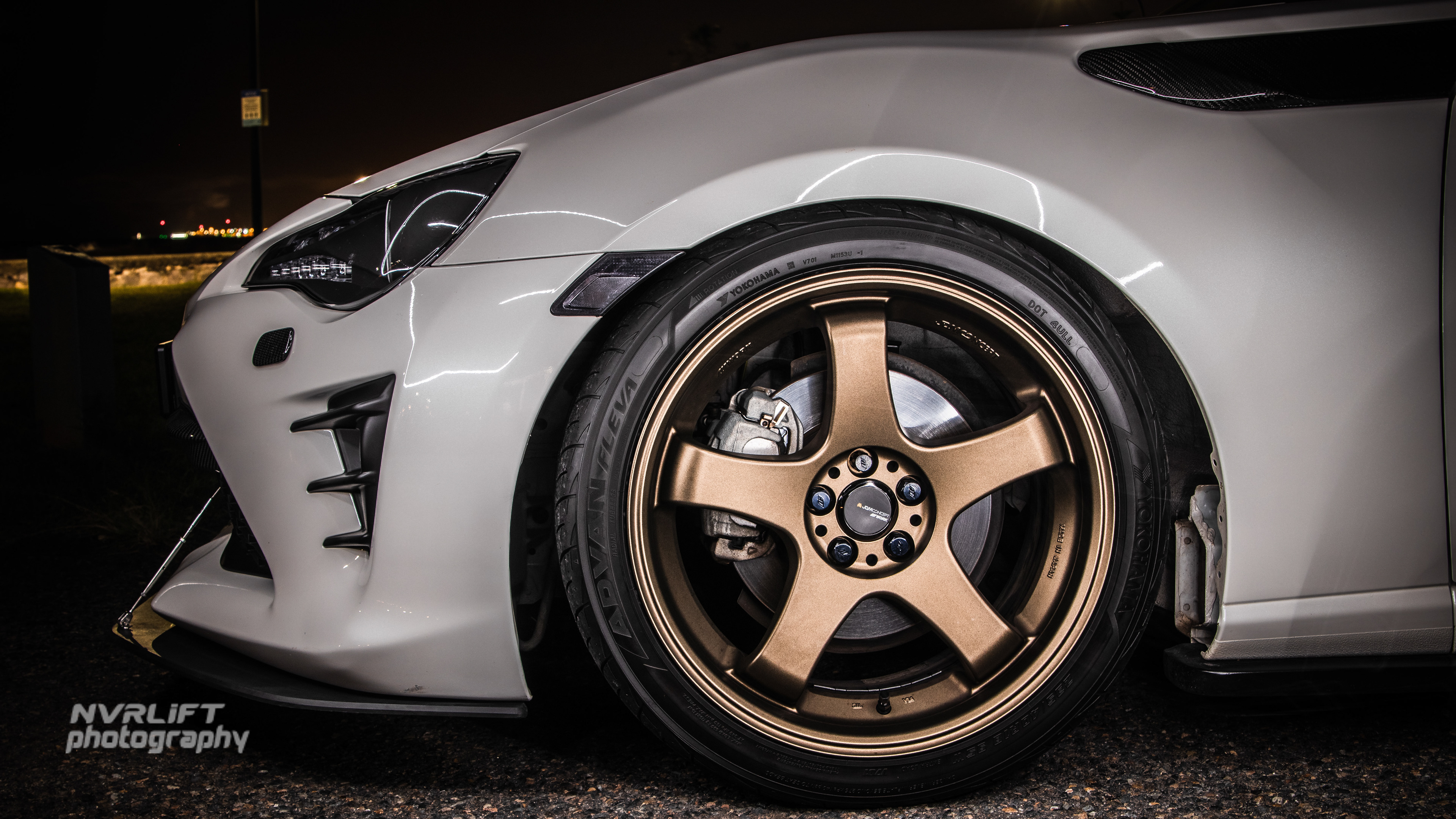 2020 Toyota 86 - shot at Decker Park in Brighton.