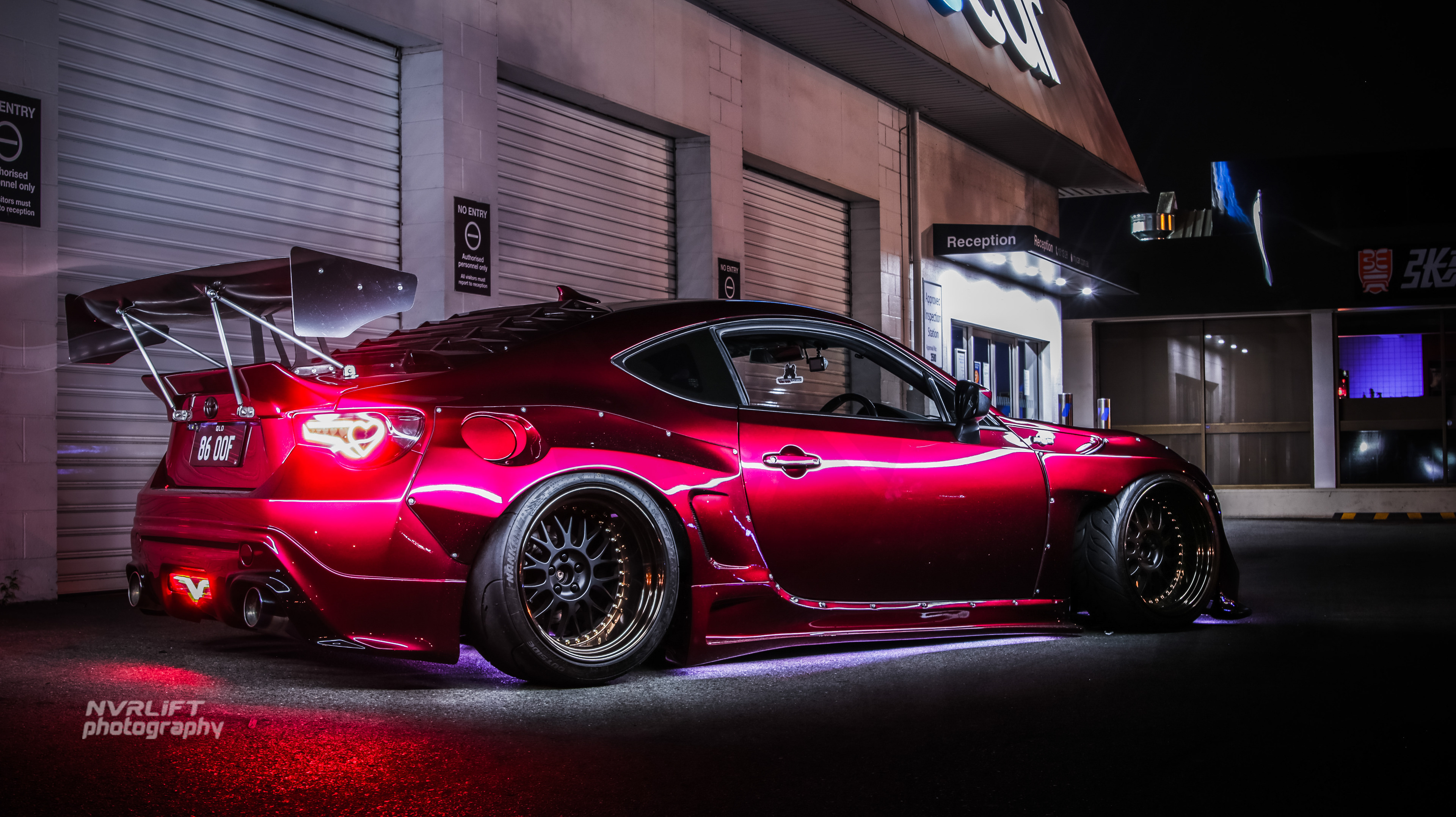Toyota 86 GTS v3 Pandem Rocket Bunny Kit - shot in Sunnybank.
