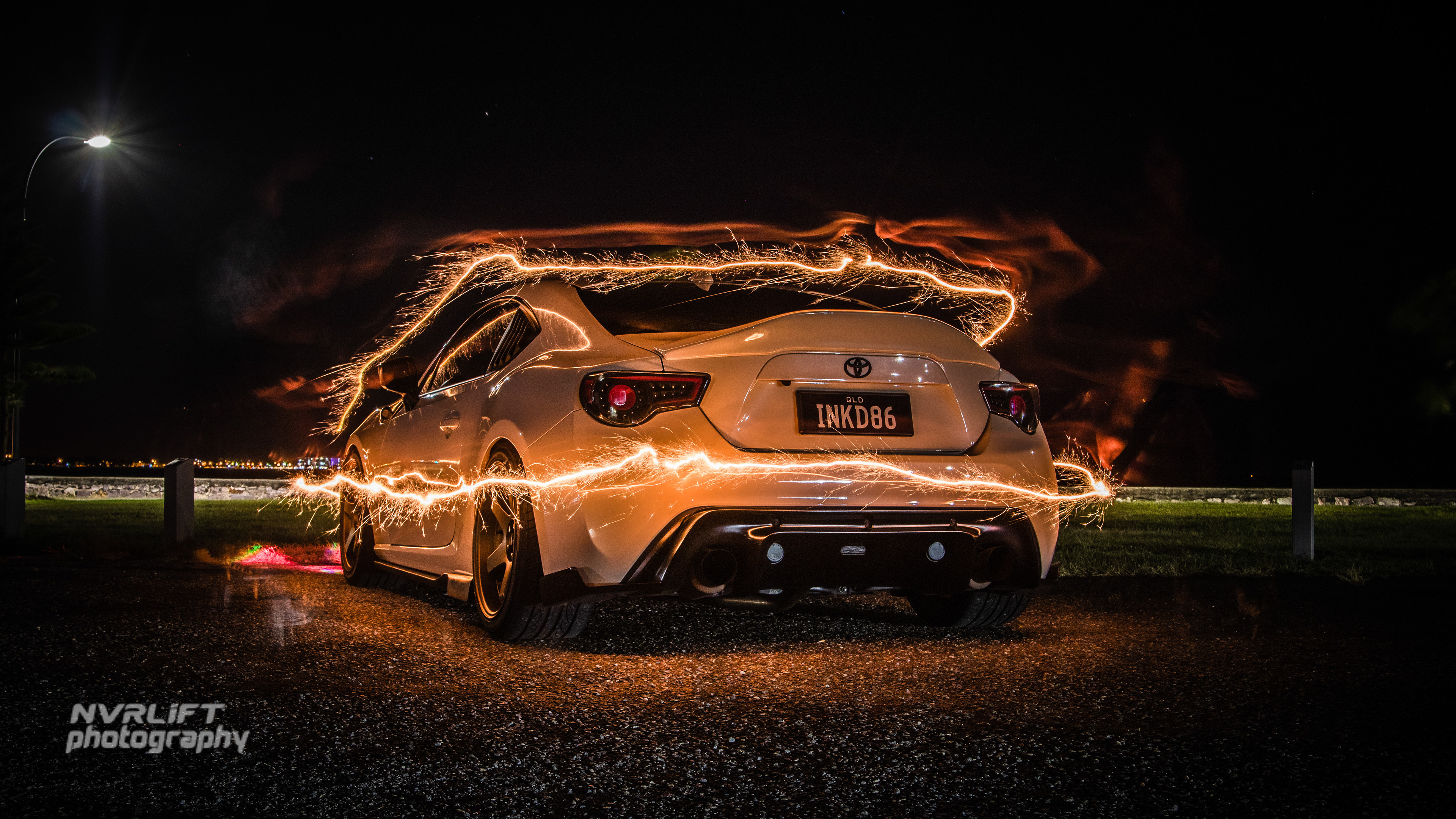 2020 Toyota 86 - shot at Decker Park in Brighton.