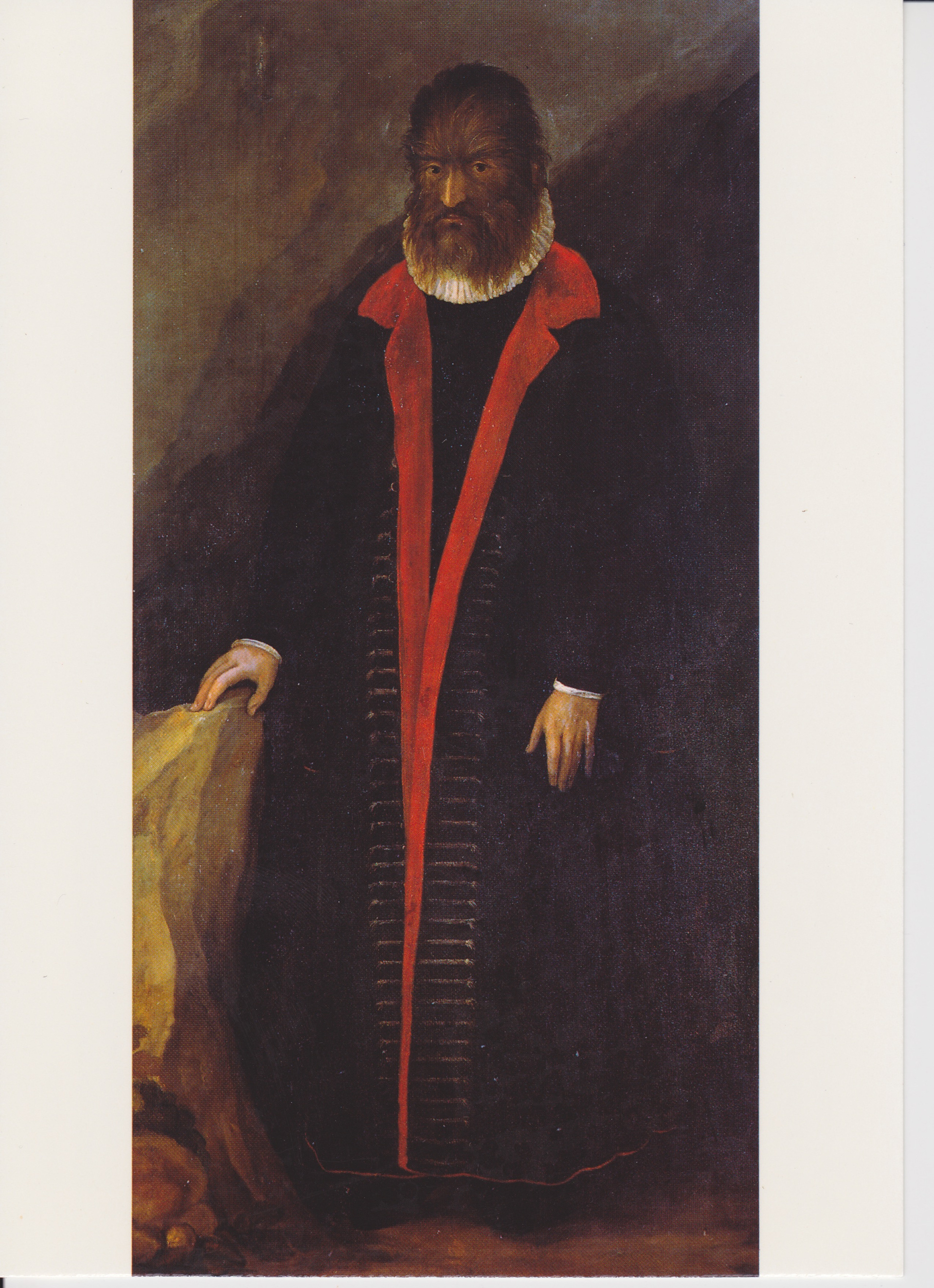 Petrus Gonsalvus, de harige man uit Tenerife circa 1580