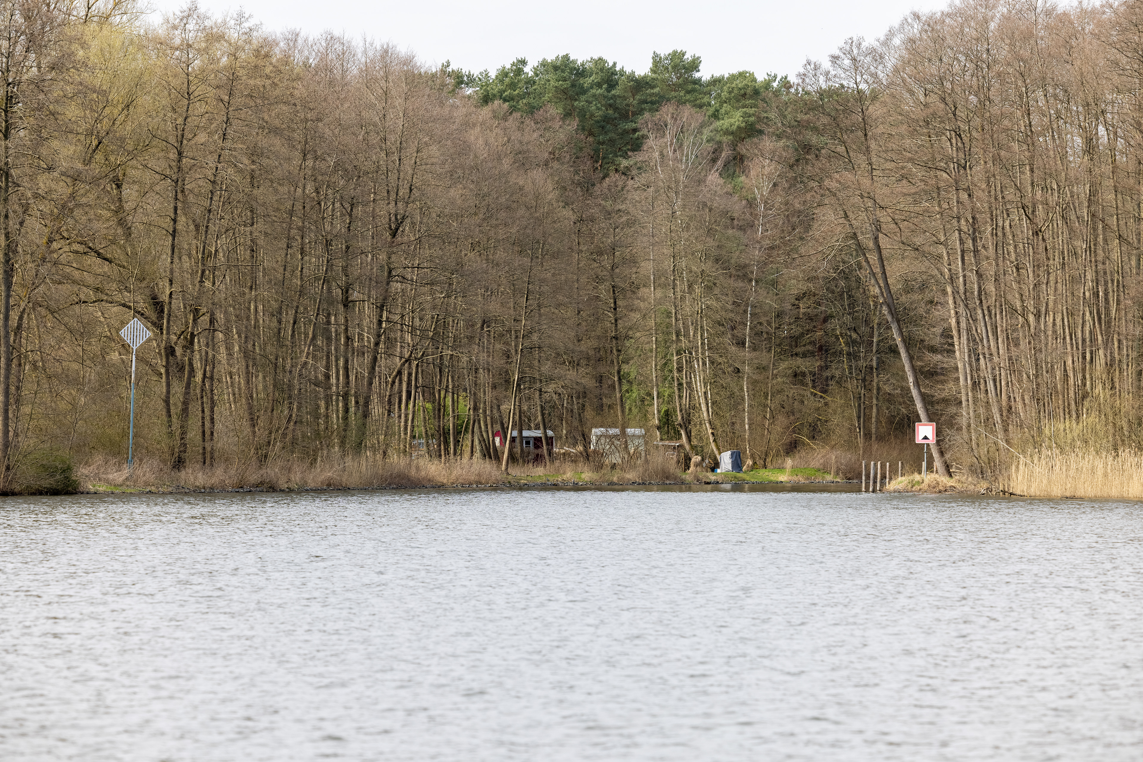 Einfahrt zur Schleuse