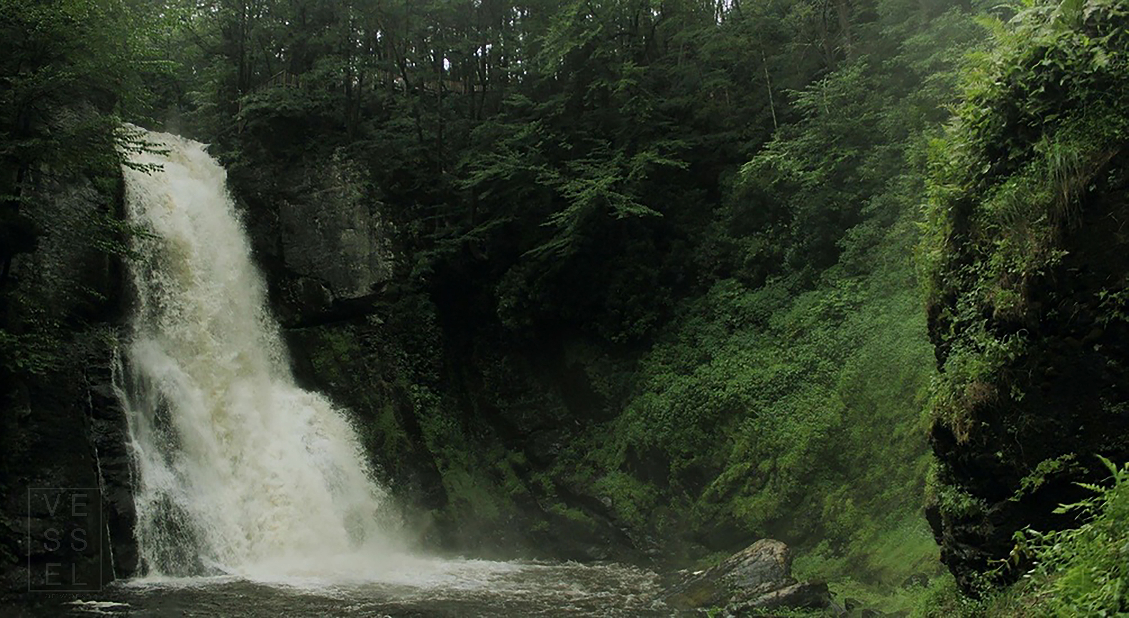 Bushkill Falls, Bushkill, Maine