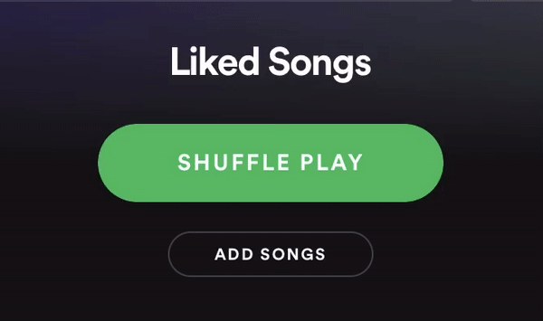 Old Shuffle Button