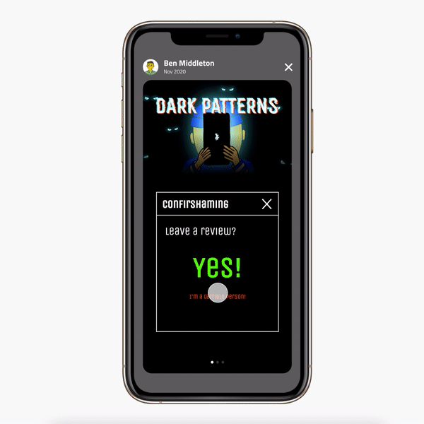 Dark Pattern Interactions