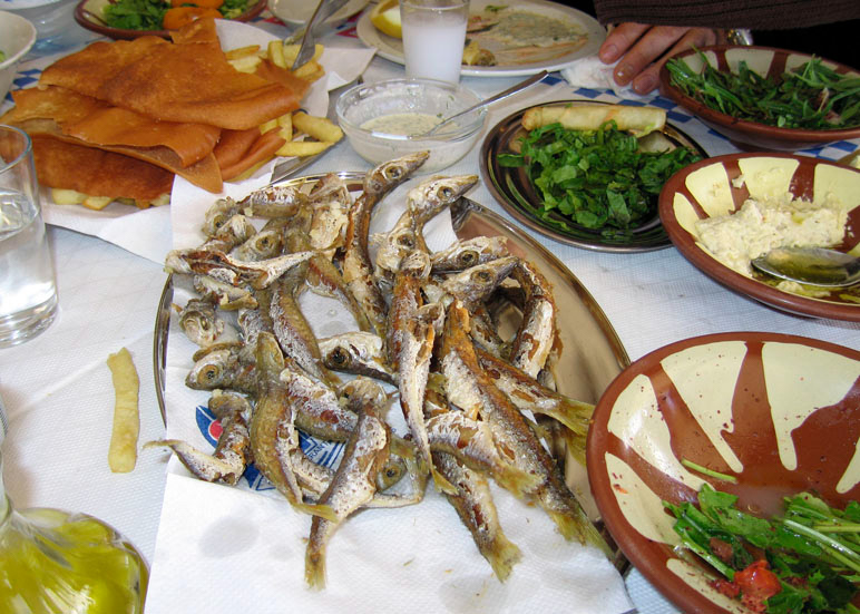 Lunch in Anjar