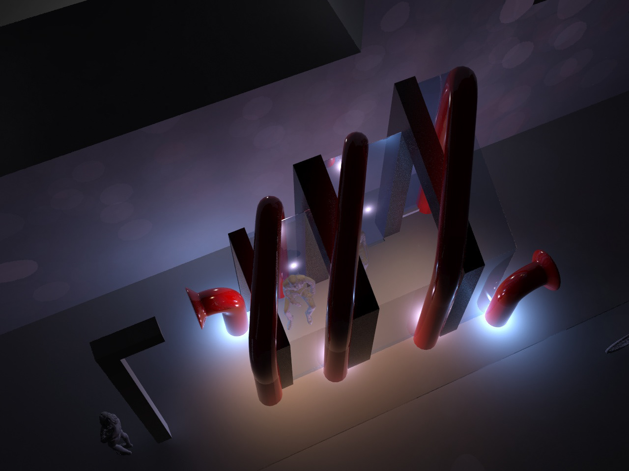 Night-time Lighting Render