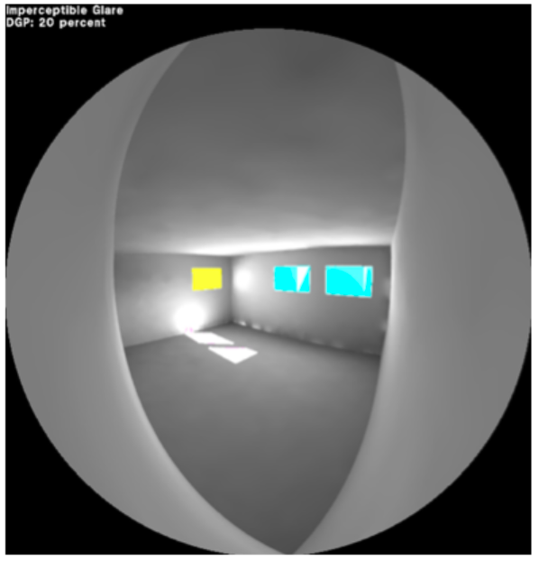 Visual Comfort: Fall Solstice (9am, Noon, 3pm)