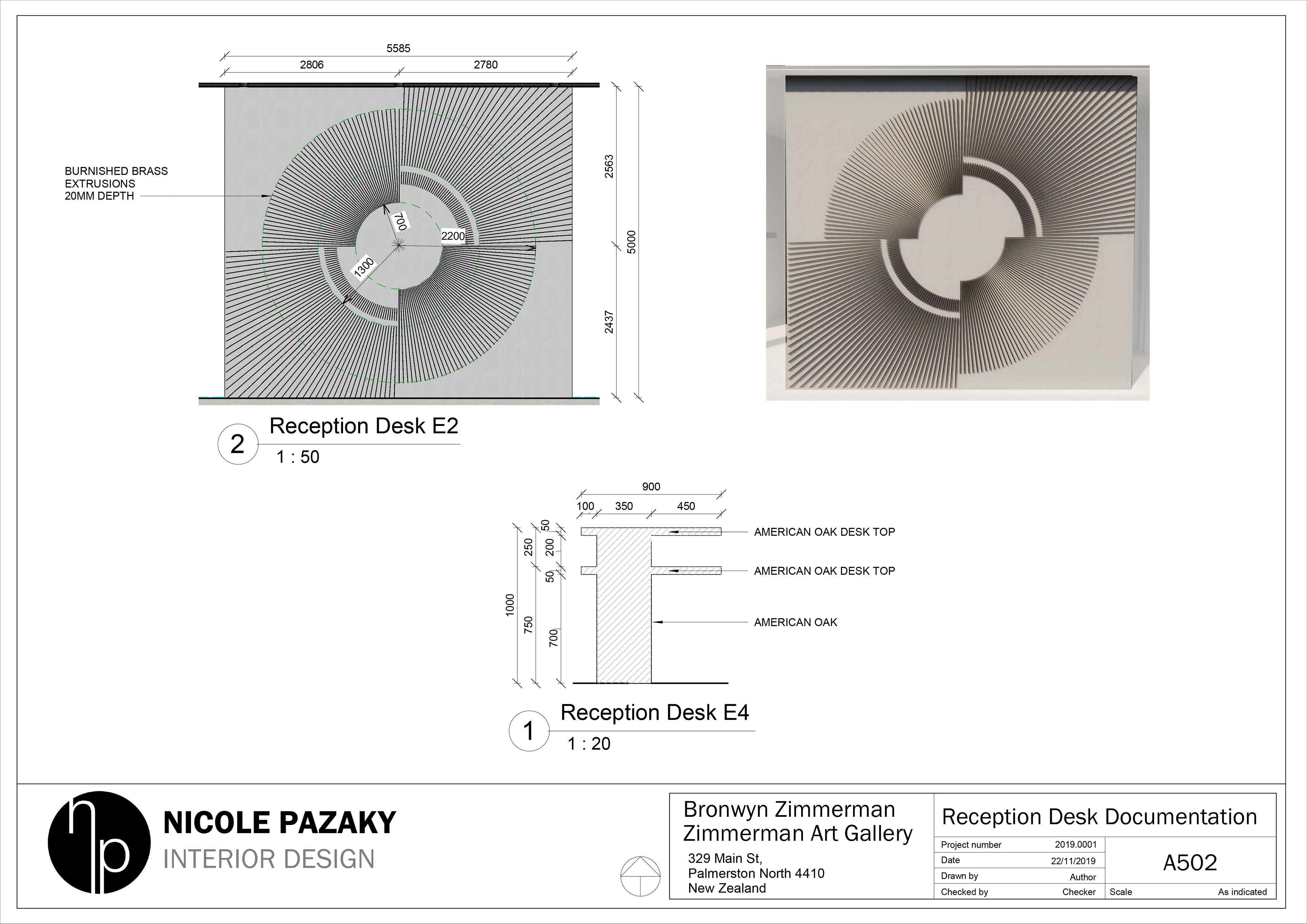 RECEPTION DESK DOCUMENTATION