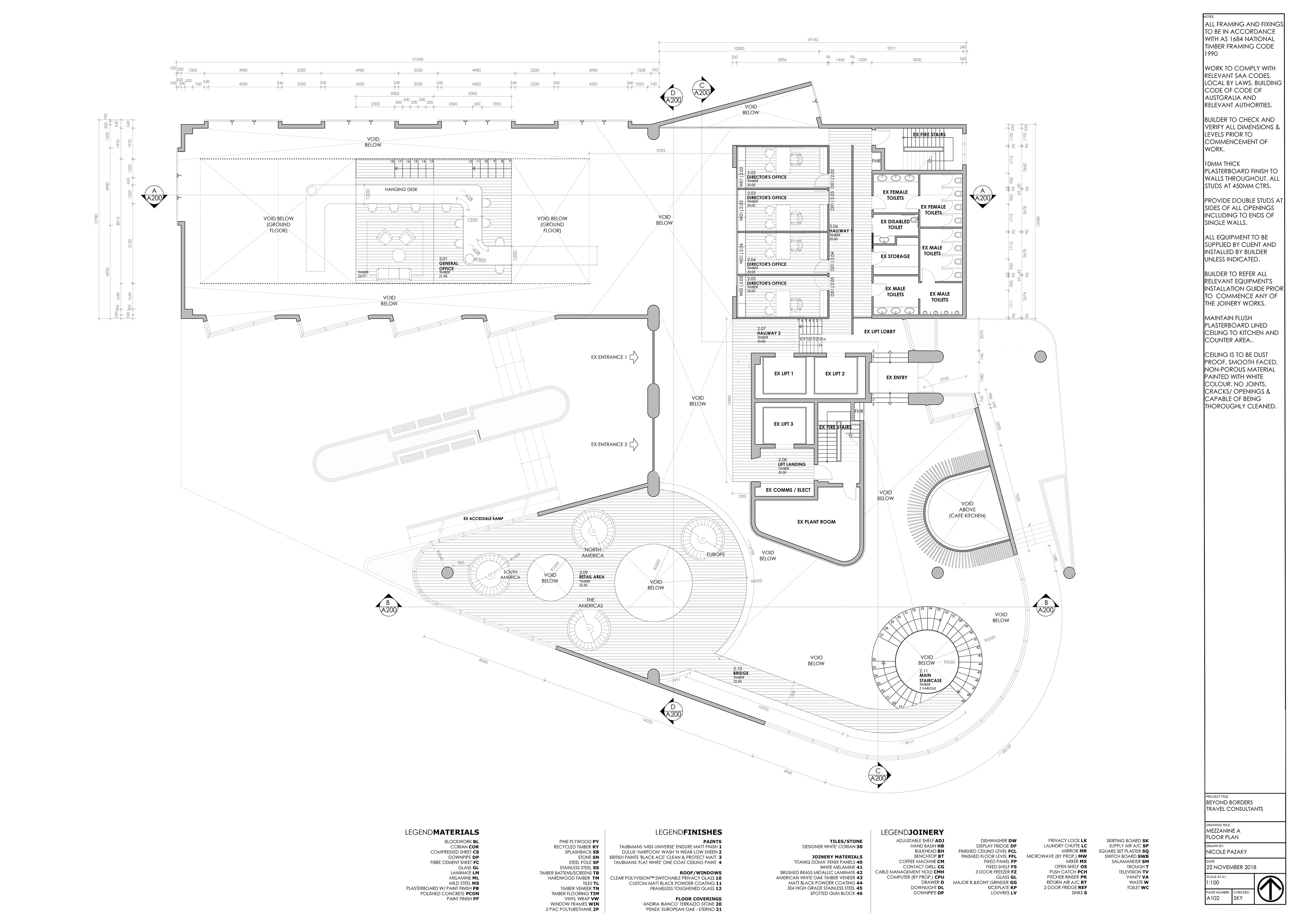 MEZZANINE FLOORPLAN A