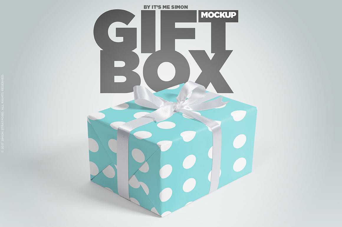 Download Simon Stratford Gift Box Mockup