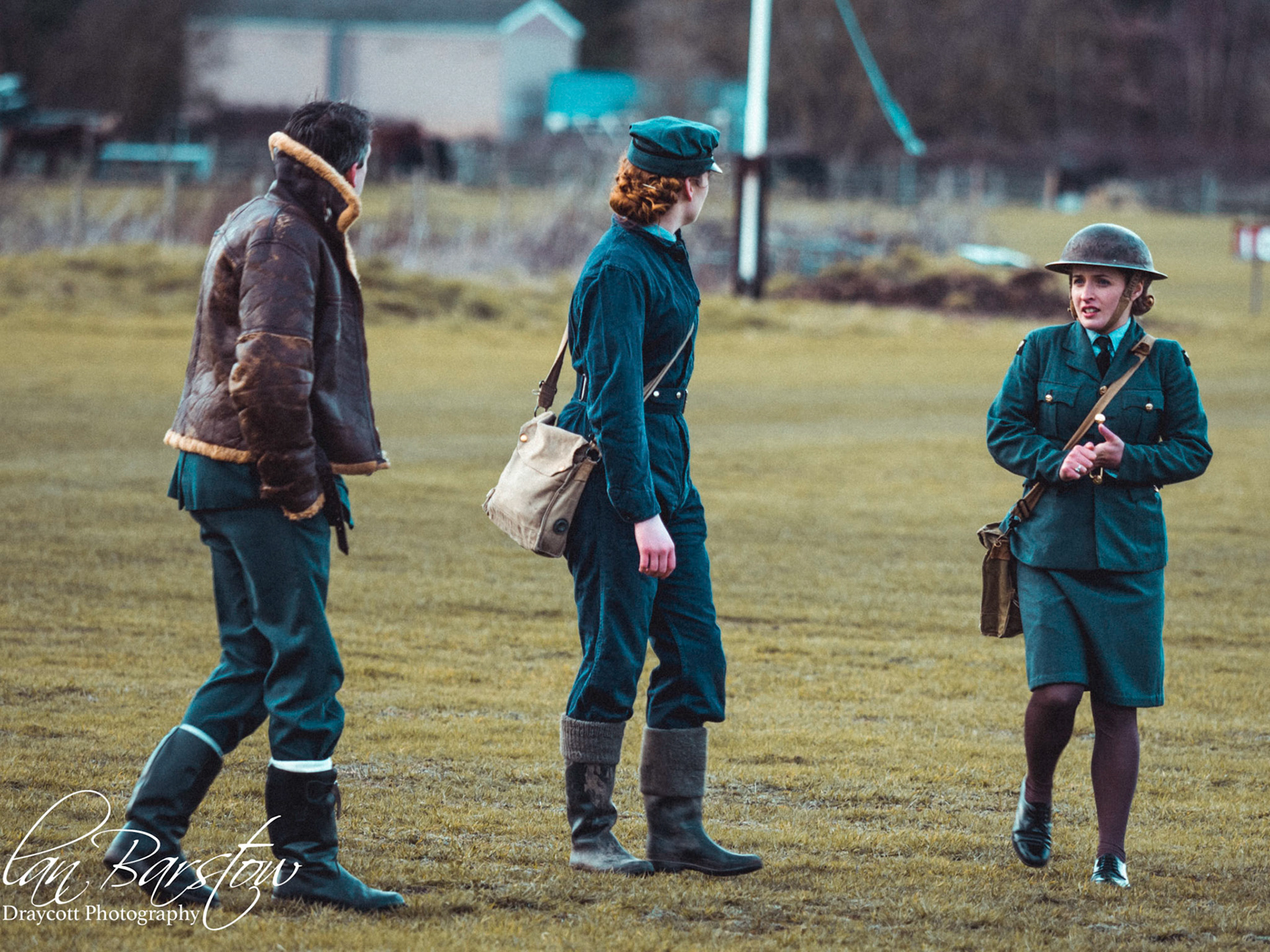 World War II - Re-enactment.