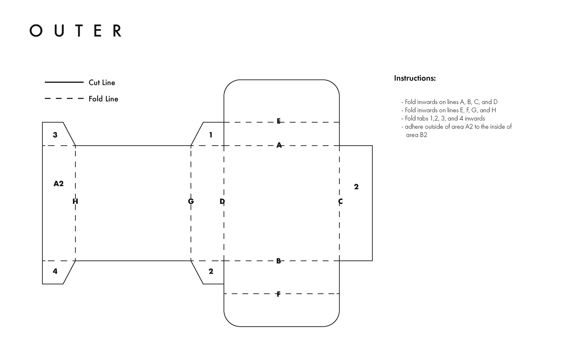 Outer Box Flat - Construction