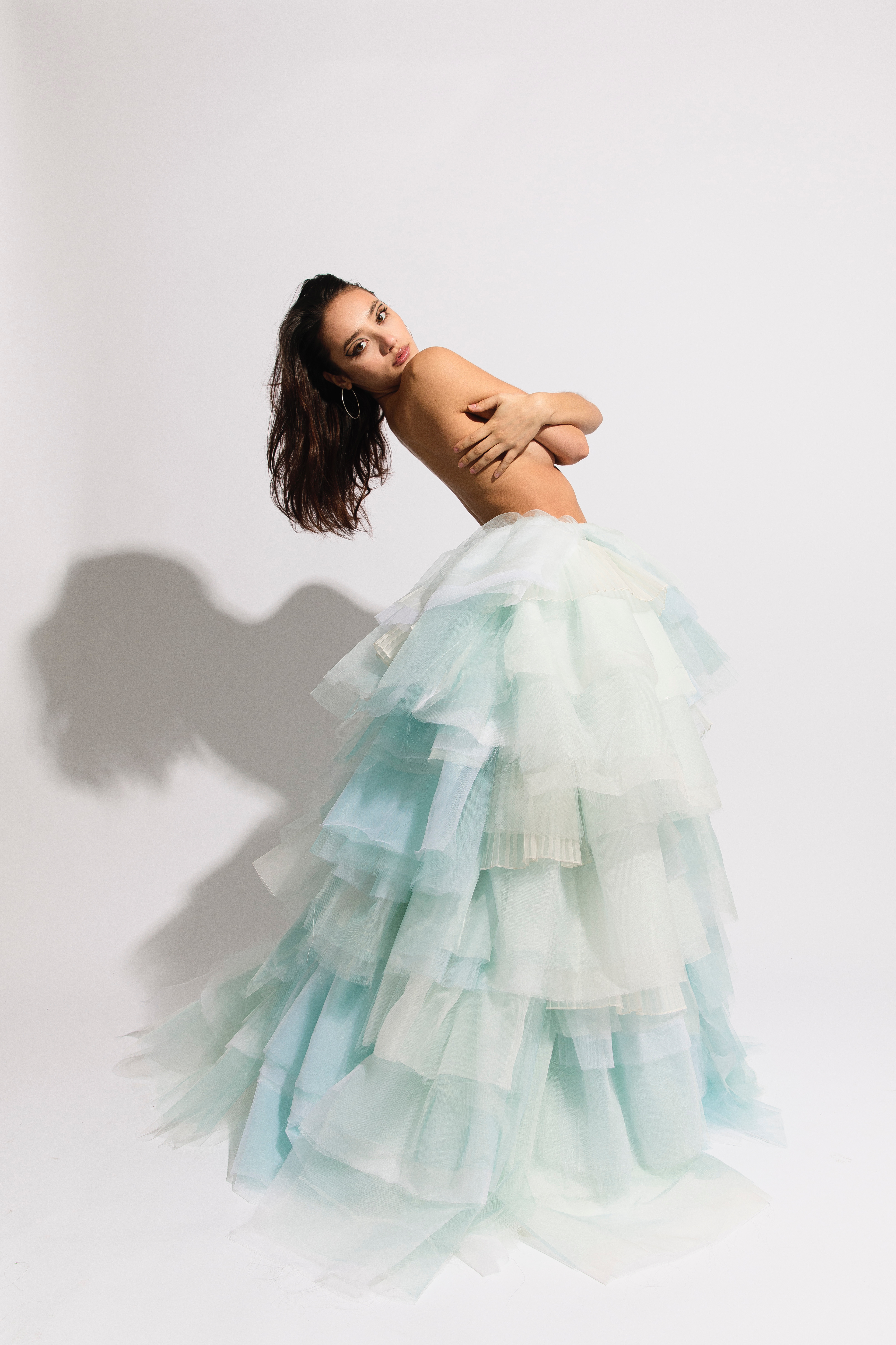 Makeup done by myself. Clothing made by Chandler McMillan.