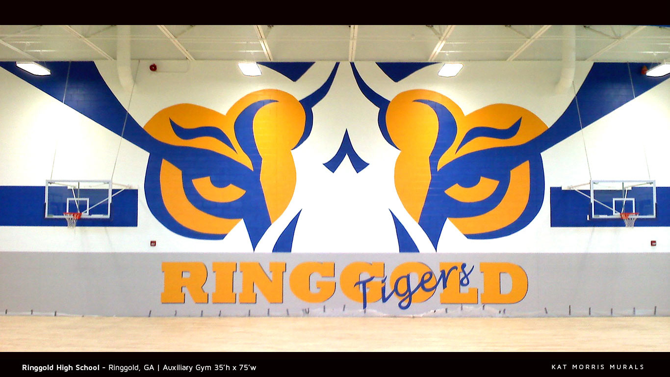 Kat Morris Murals Experienced Chattanooga Mural Painter Gym Murals