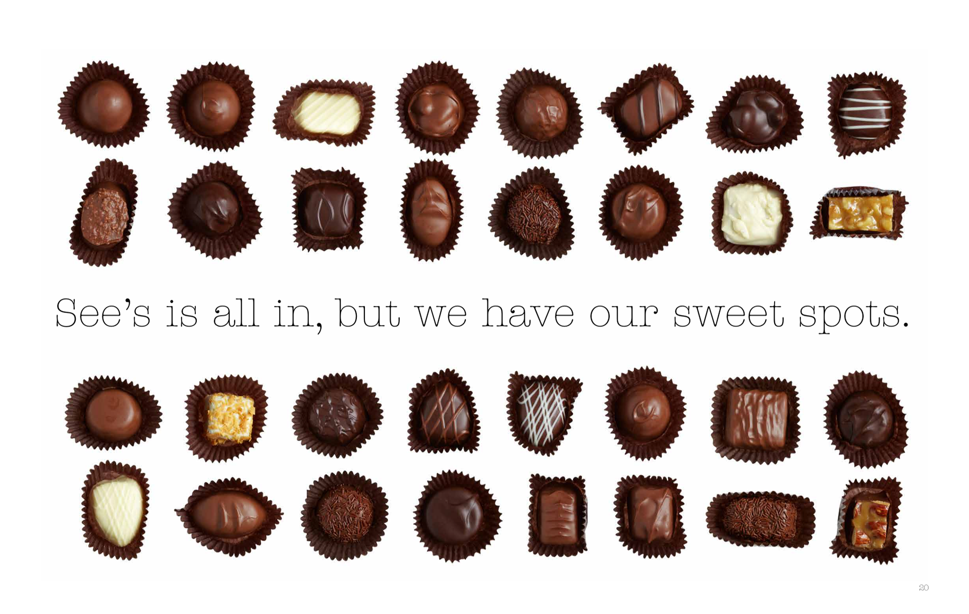 See's Candy Truffle Identification Chart