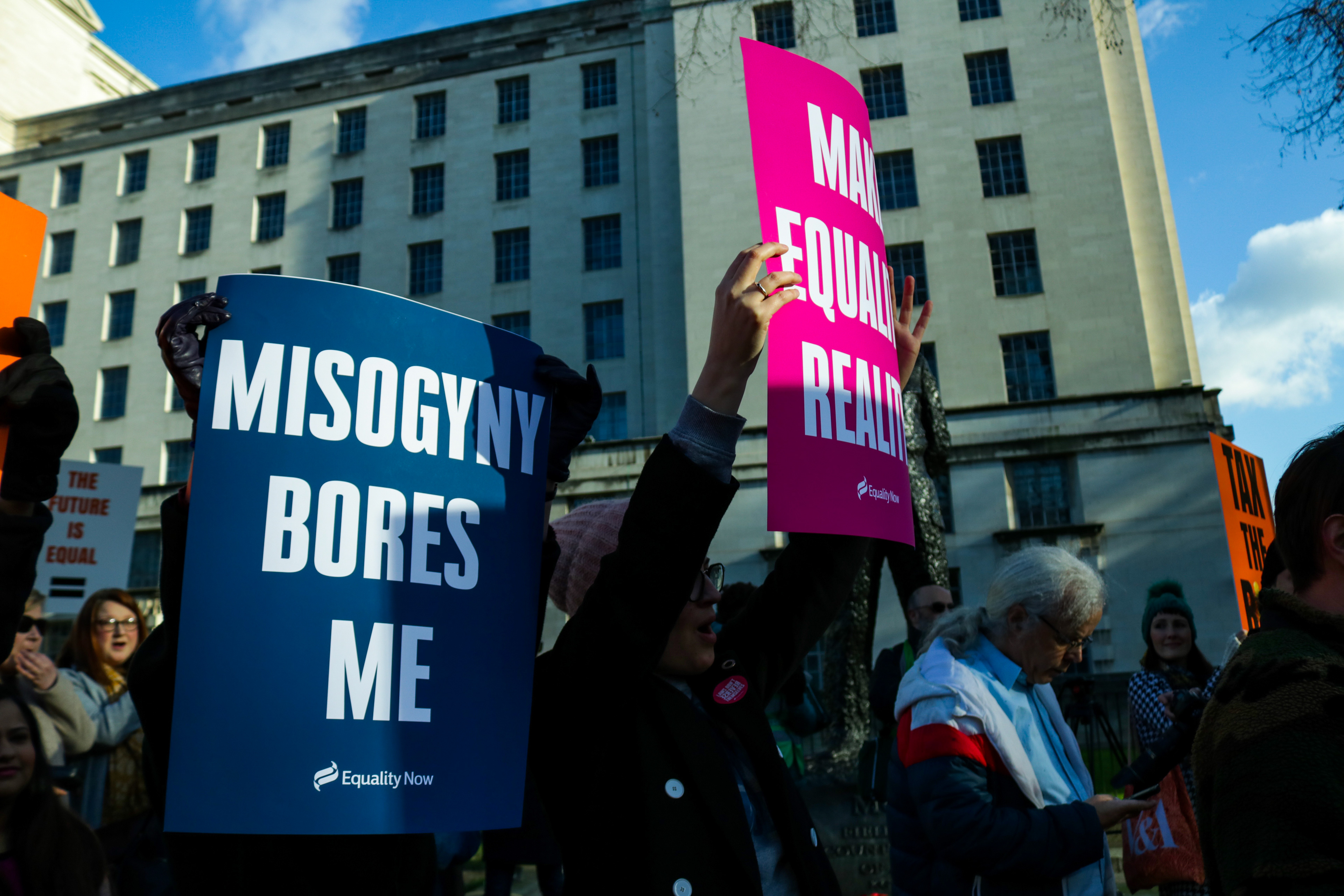 Women's March, January 2020